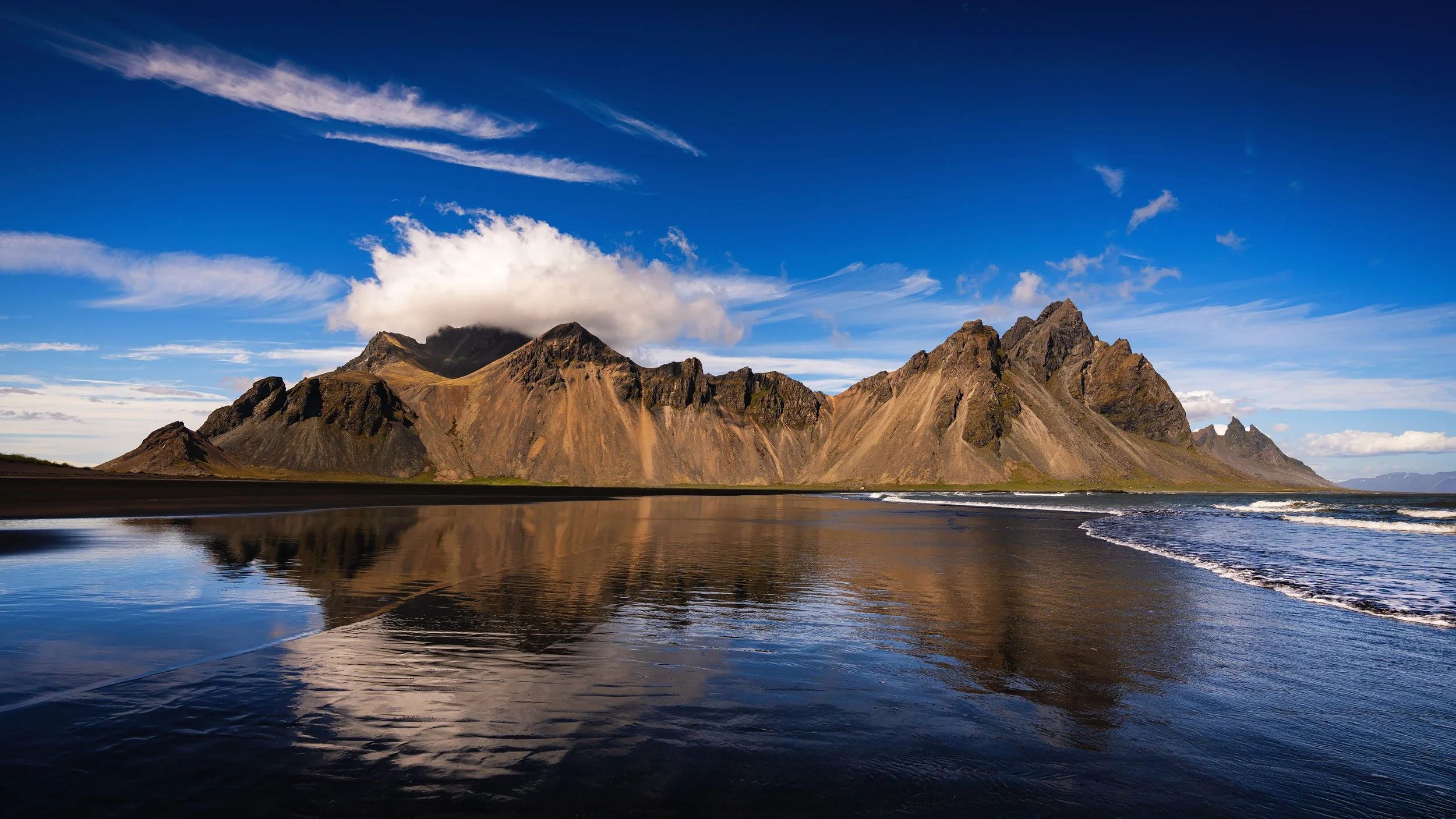 Vestrahorn on the East Coast of Iceland