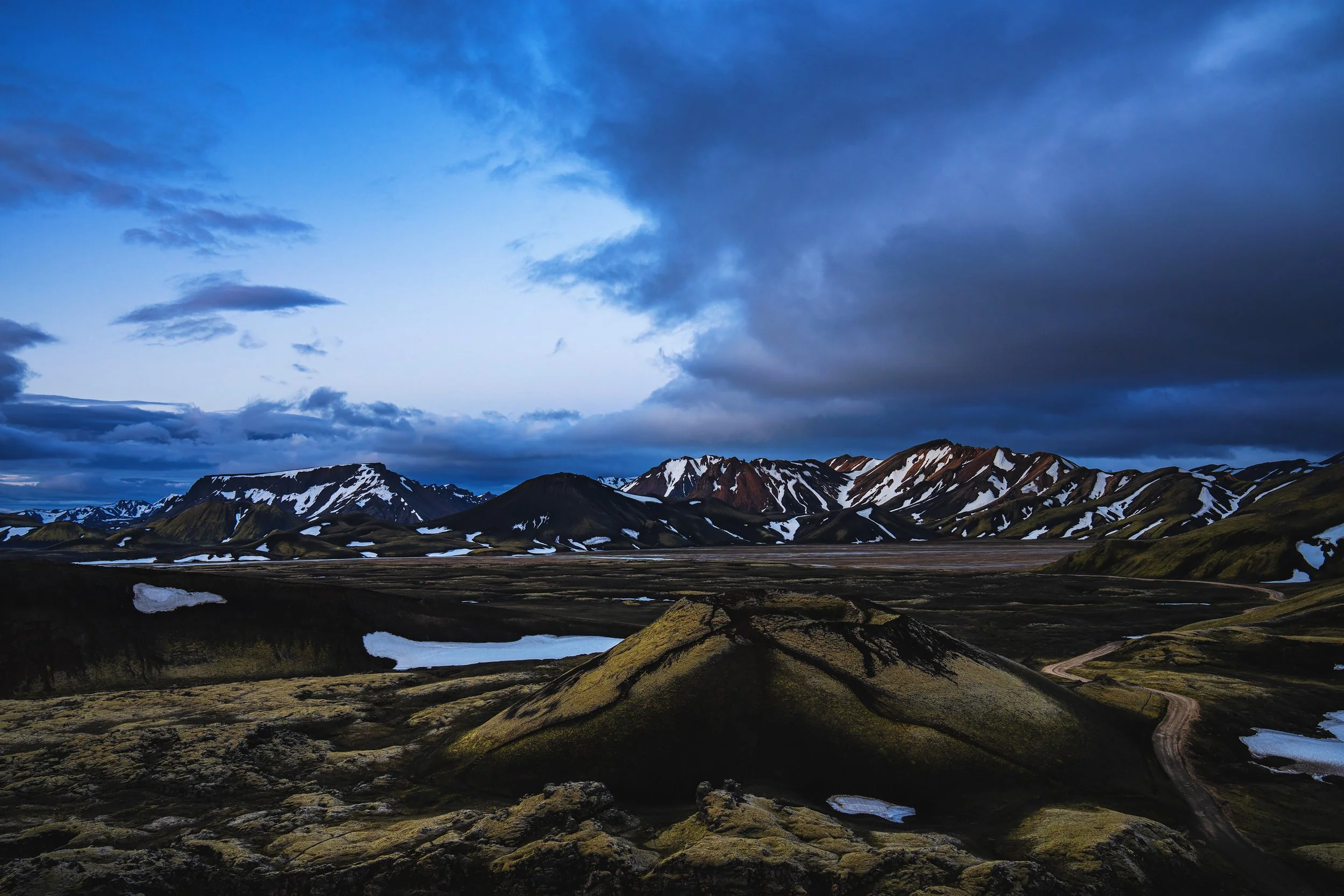 Stútur Crater and Landmannalaugar in Iceland