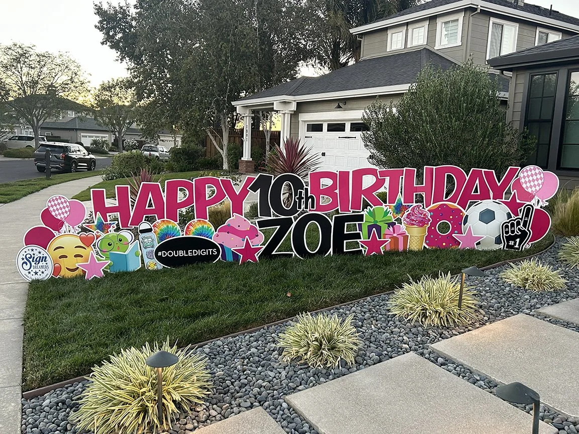 Zoe is 10! Happy 10th Birthday, Zoe! Celebrating double digits in the sweetest way! 