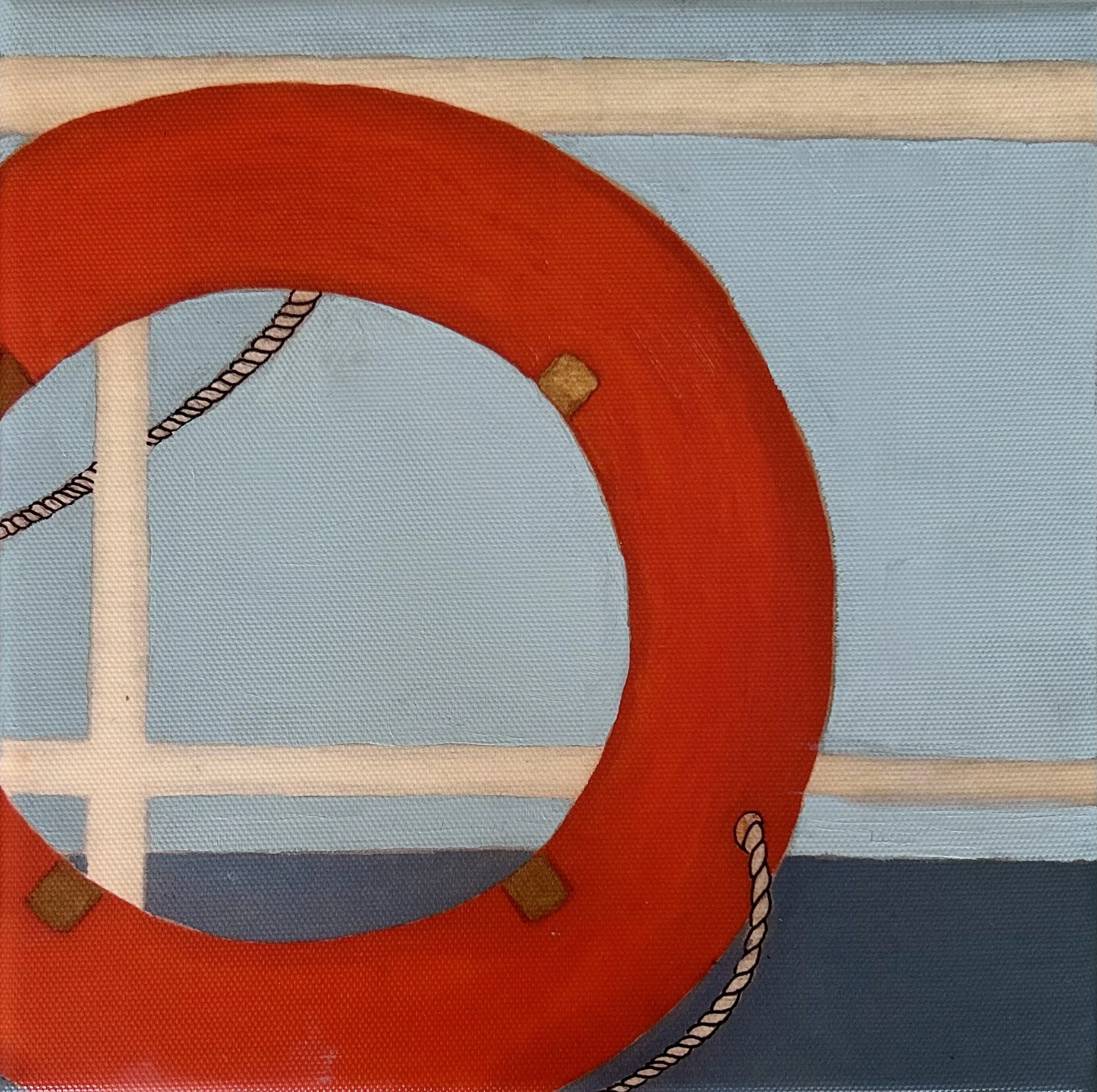 Life Ring with Boatrail