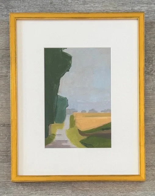 Abstracted Summer Cornfield