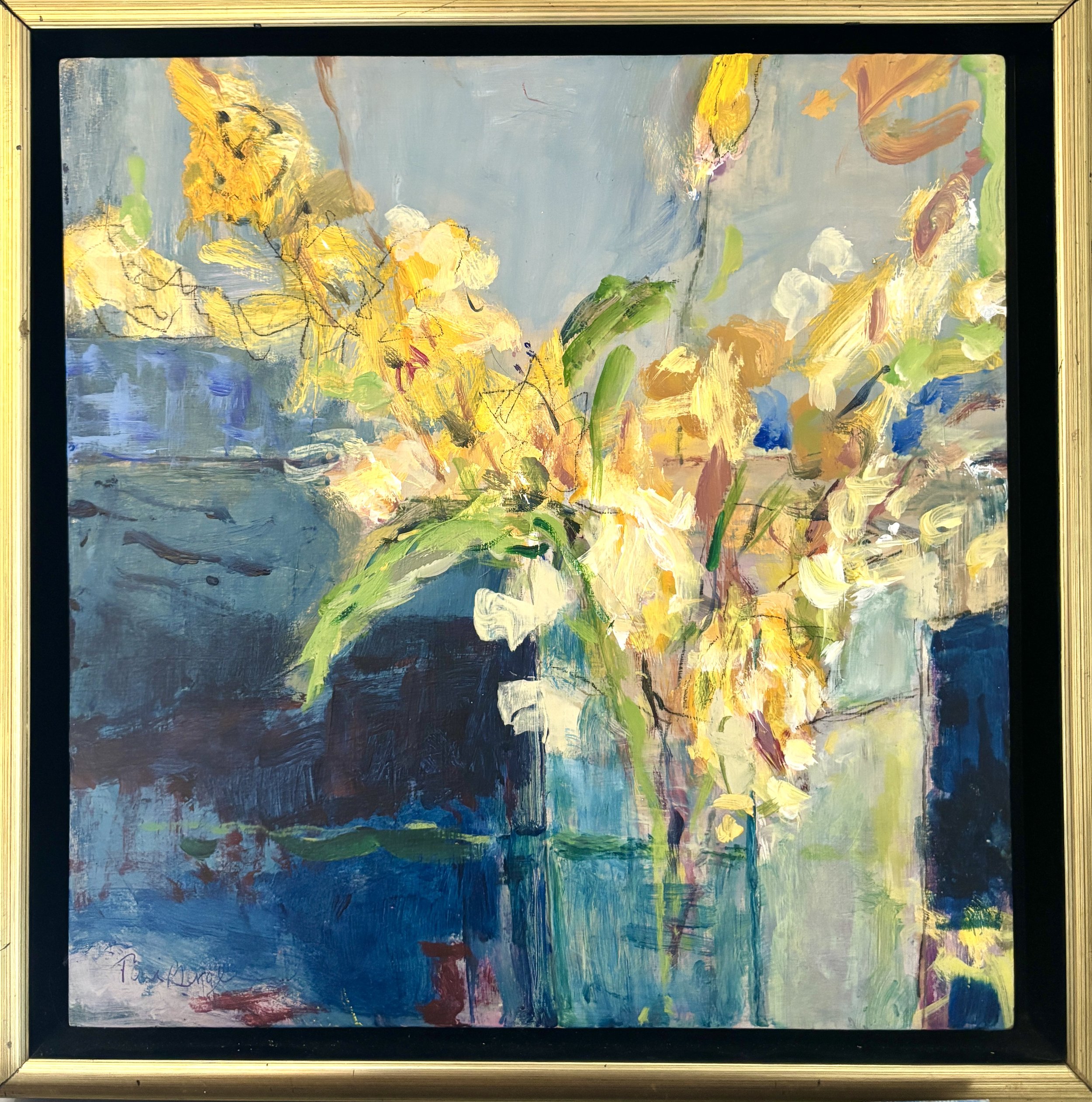 Yellow Flowers in Vase