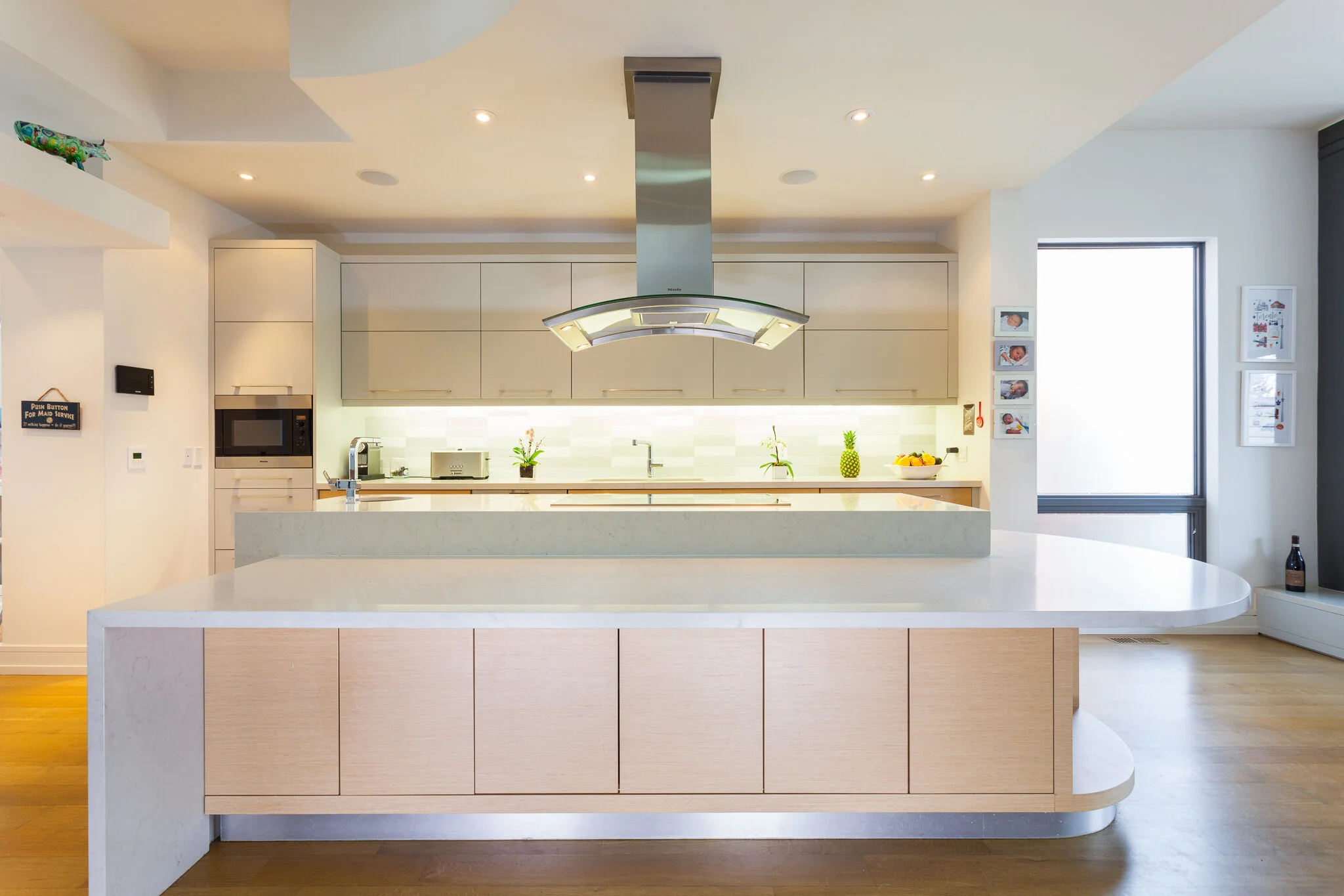Custom White Oak Kitchen
