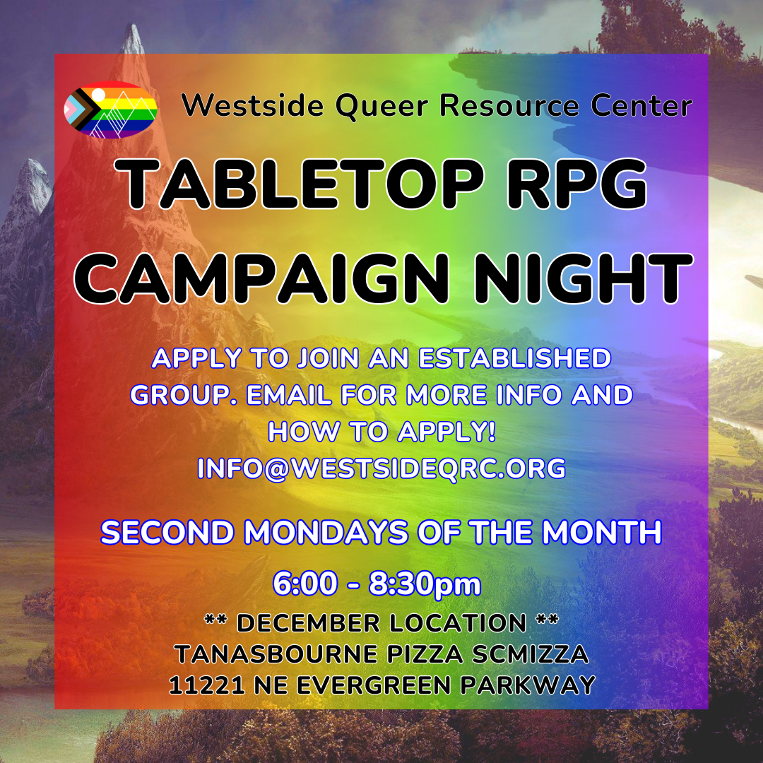 Queer TTRPG Campaign Night