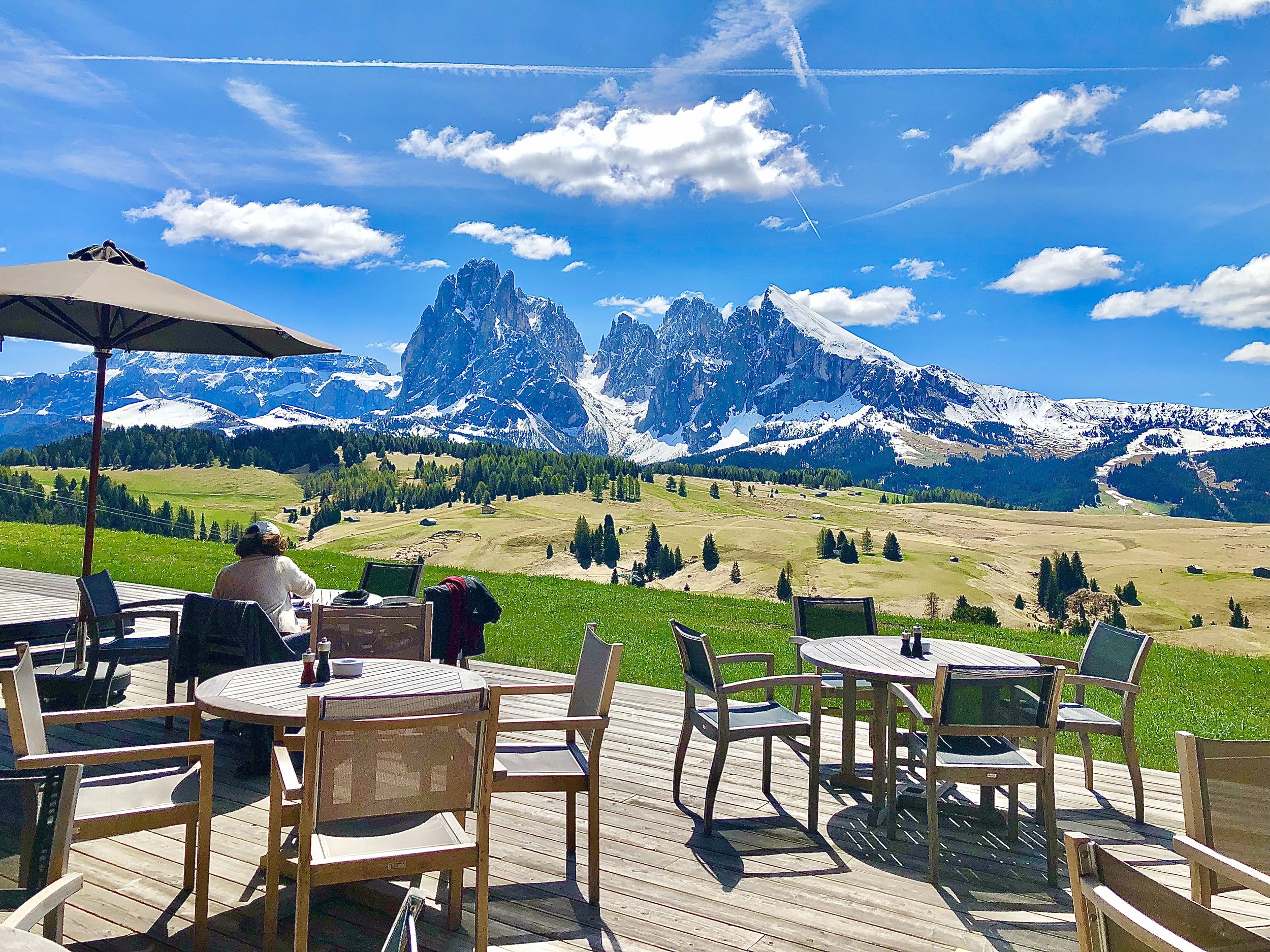 Enjoy Breakfast, Lunch or a Snack on The Terrace