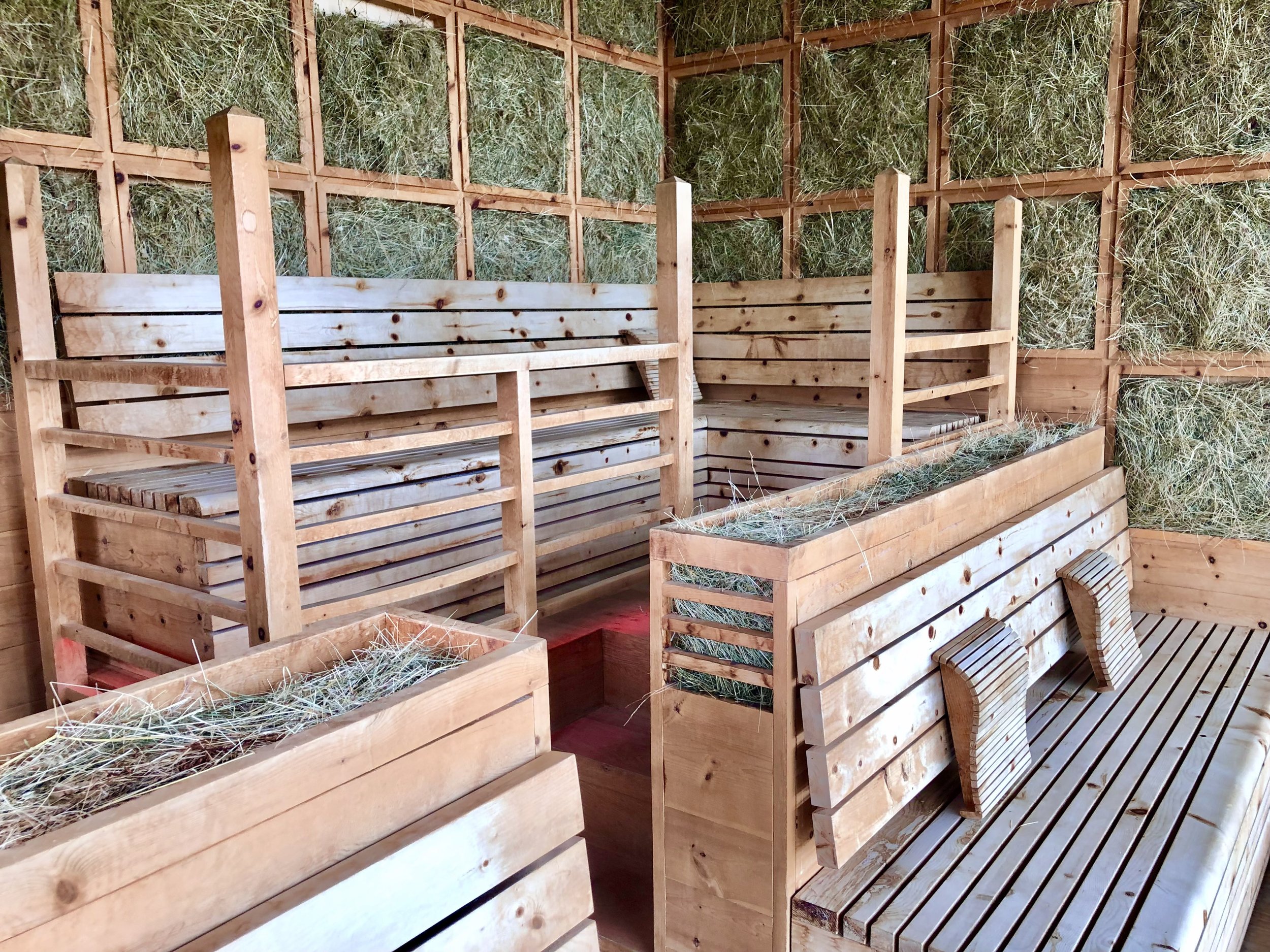 Healing Hay Sauna