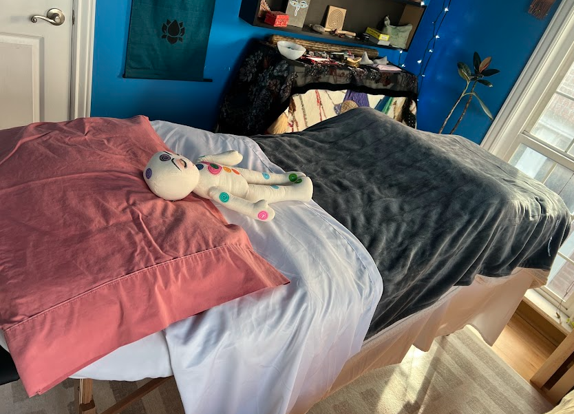 Reiki session room in Salt Lake City Utah