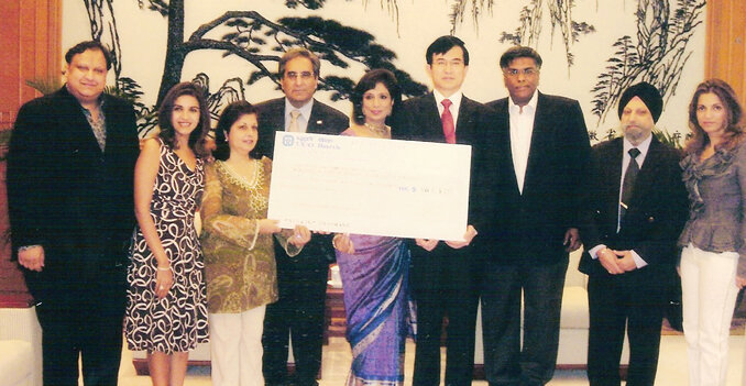 Community Chest of Hong Kong – Dec 2004
4th Dec 2004 - Our first project was to collect funds for the Community Chest of Hong Kong, by organizing a fund raising ball for the Community Chest of HK by the Indian Community Group - Gateway to India’. T