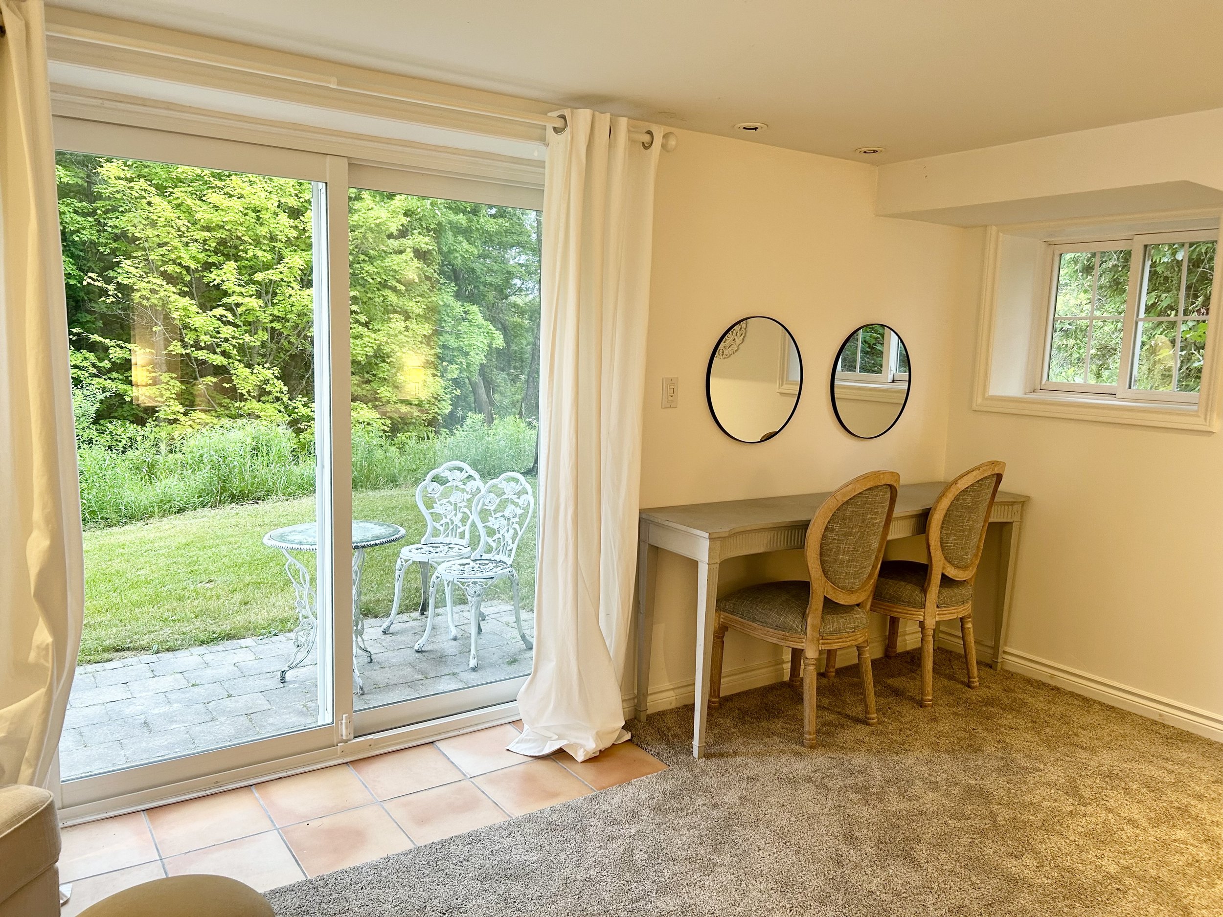 bridal suite for getting ready