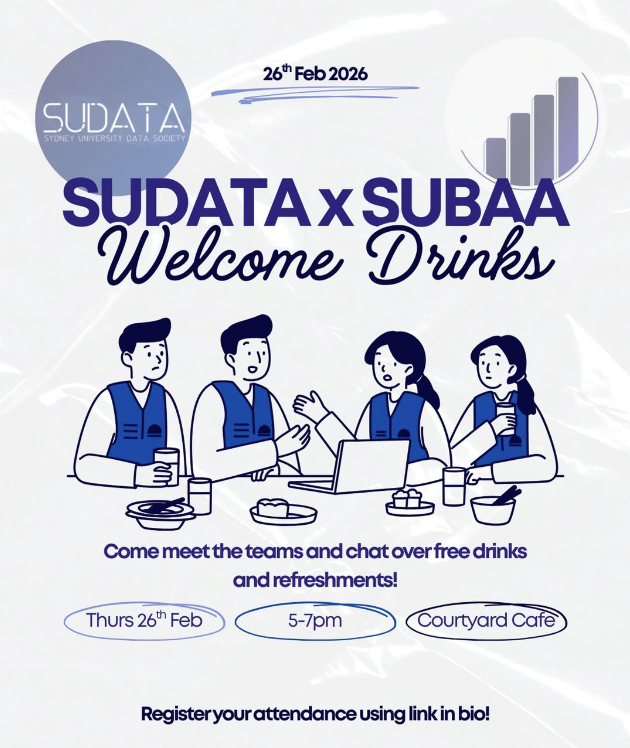 SUBAA x SUDATA Welcome Drinks