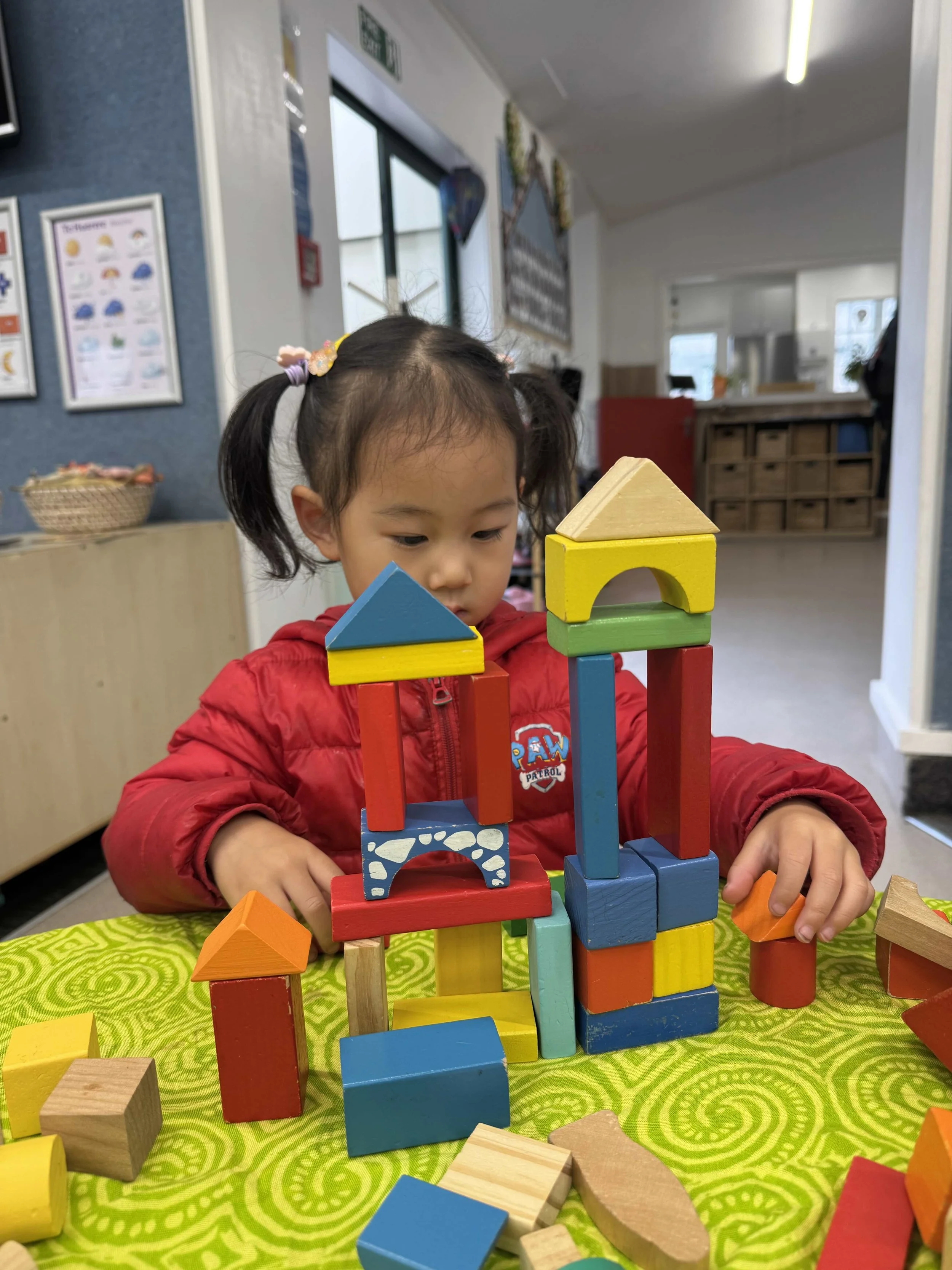 Block Play builds resilience
