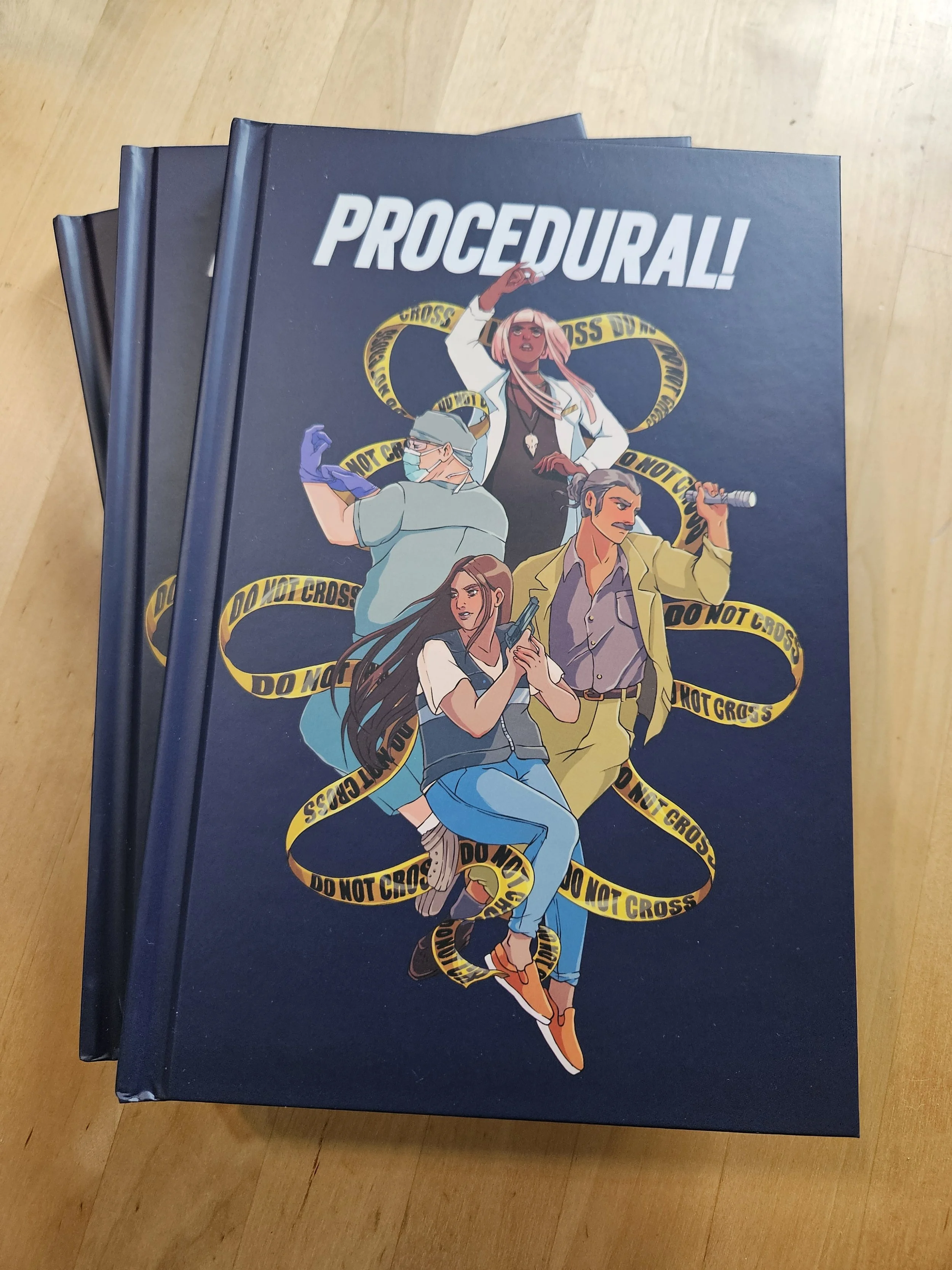 PROCEDURAL! Hardcover Book