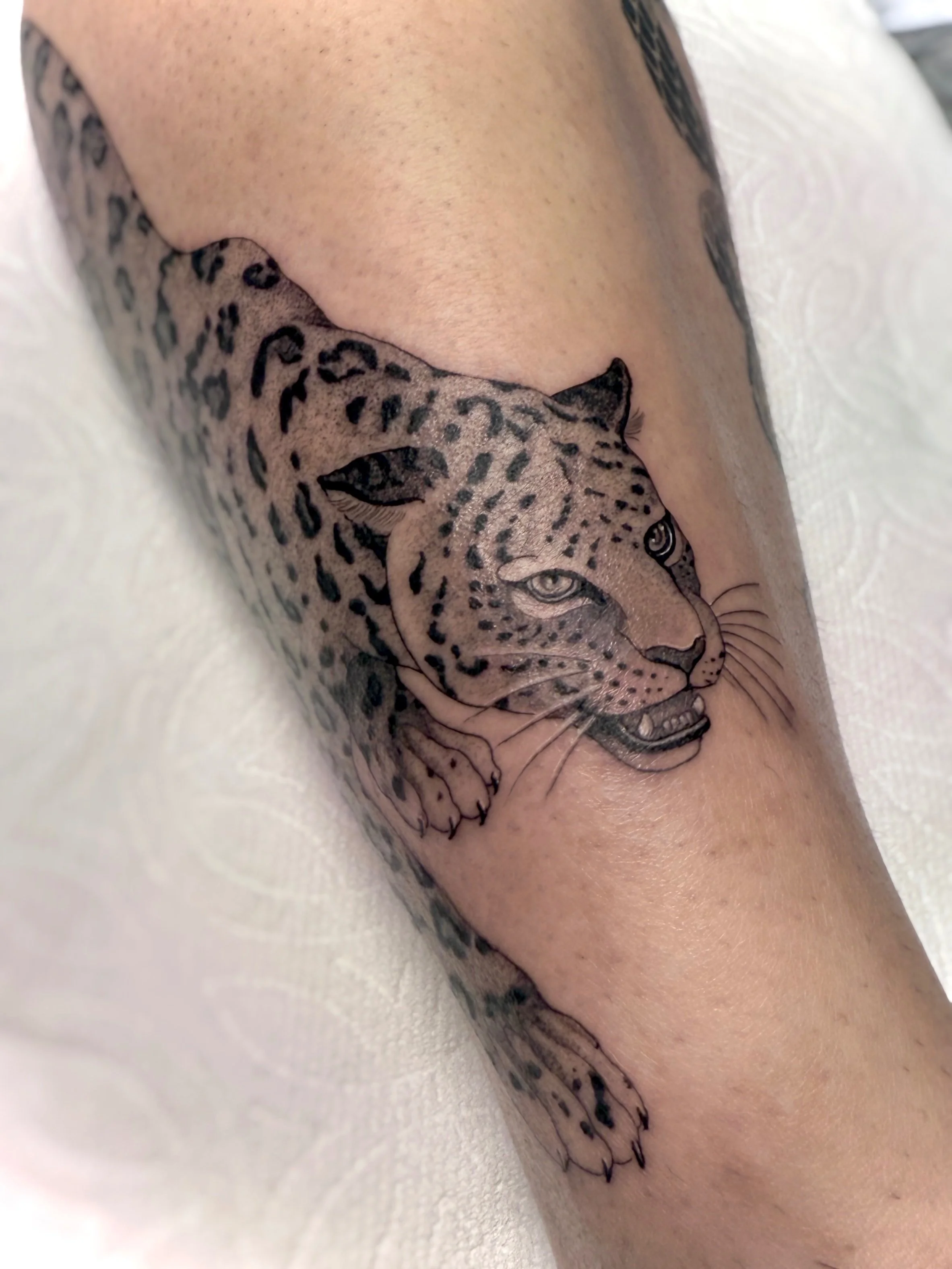 Panther jaguar tattoo mesoamerican filipino tattoo