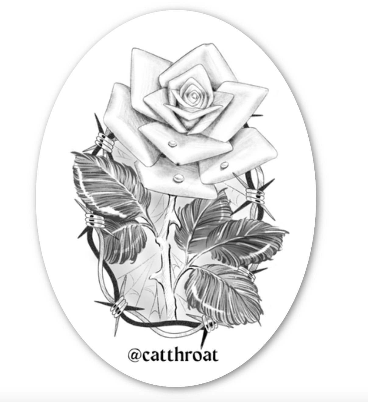 Rose Sticker
