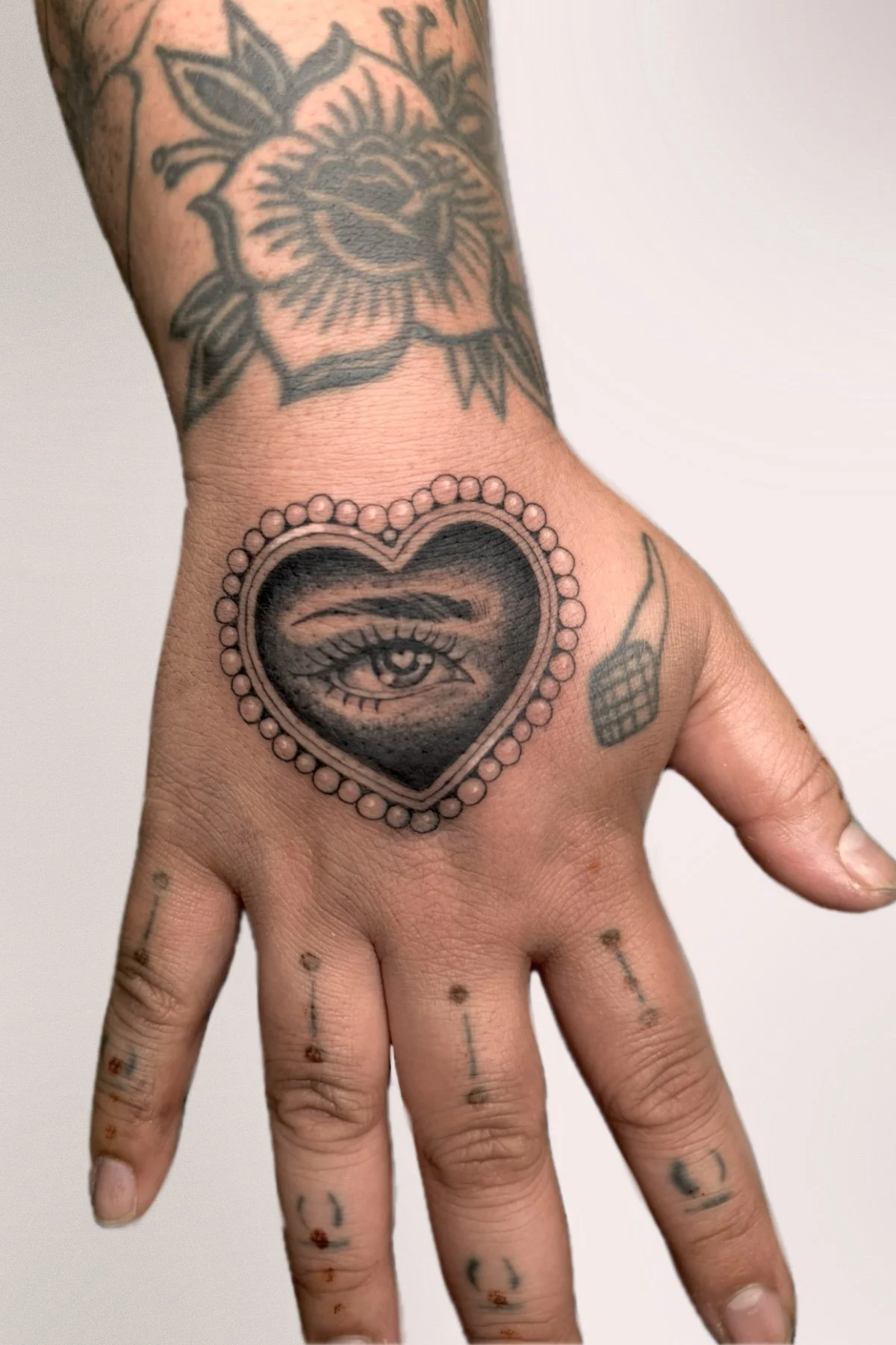 Hand tattoo