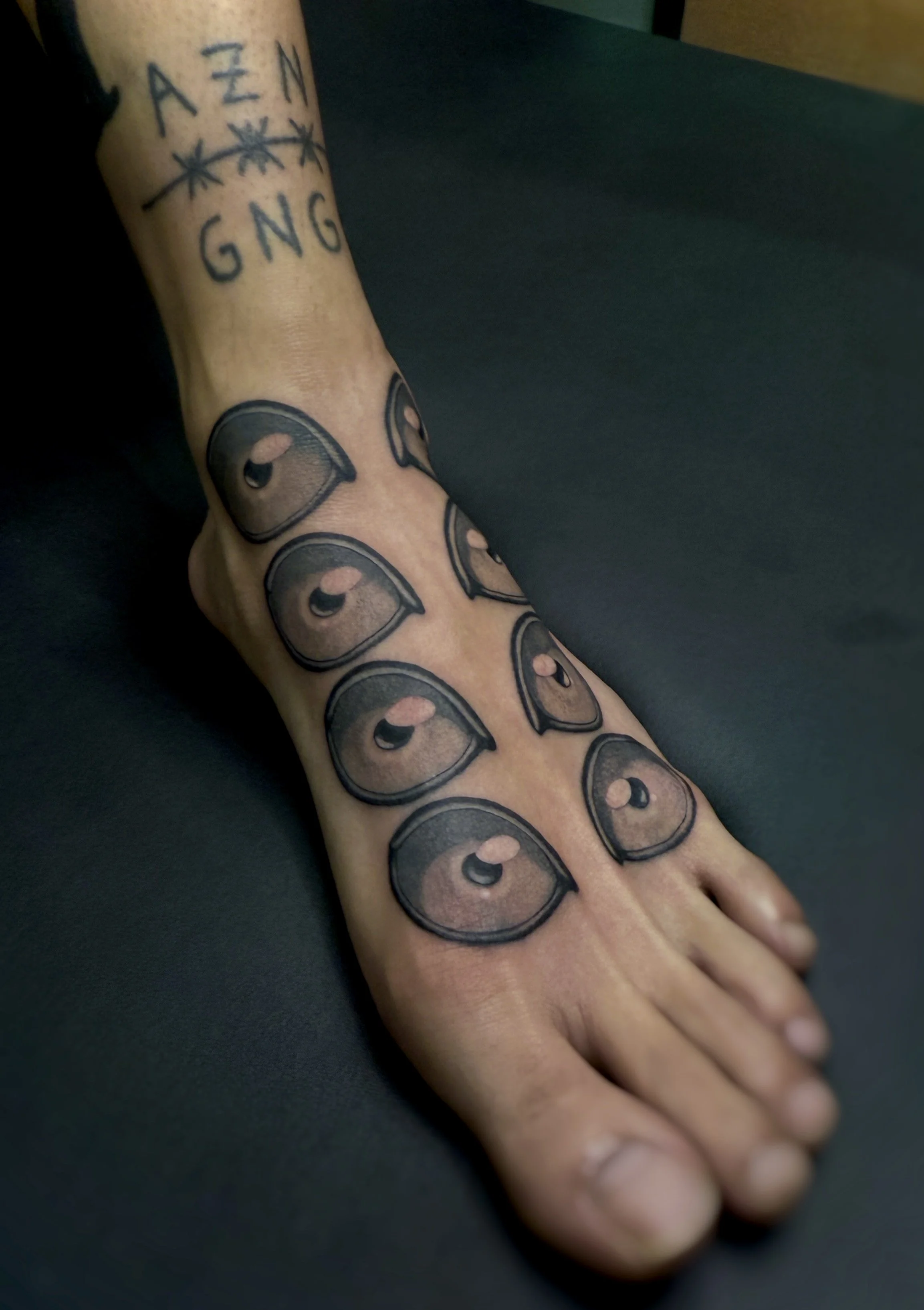 tarsier tattoo foot filipino