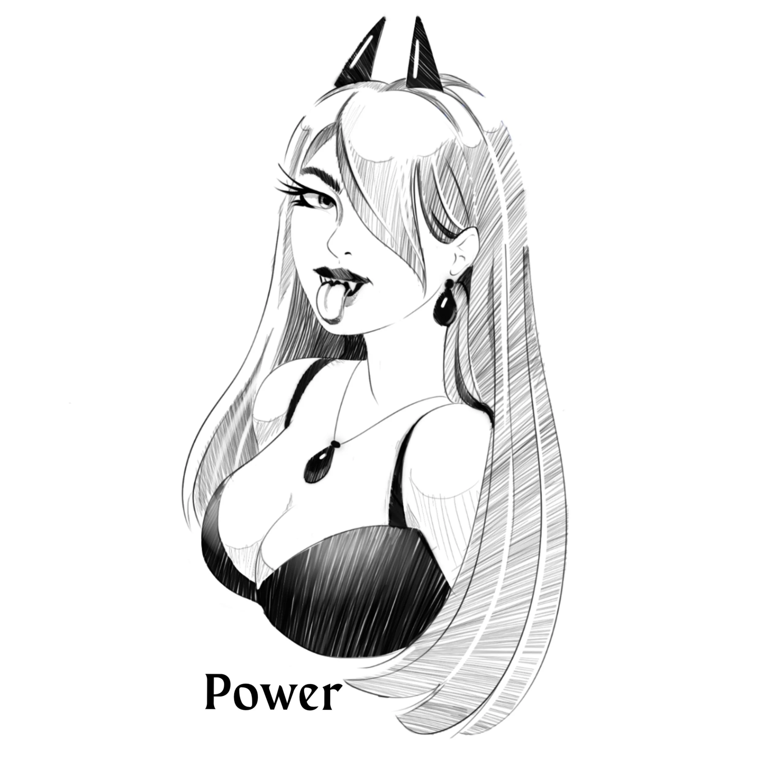 Power Chainsaw Man chainsawman art Pochita Tattoo