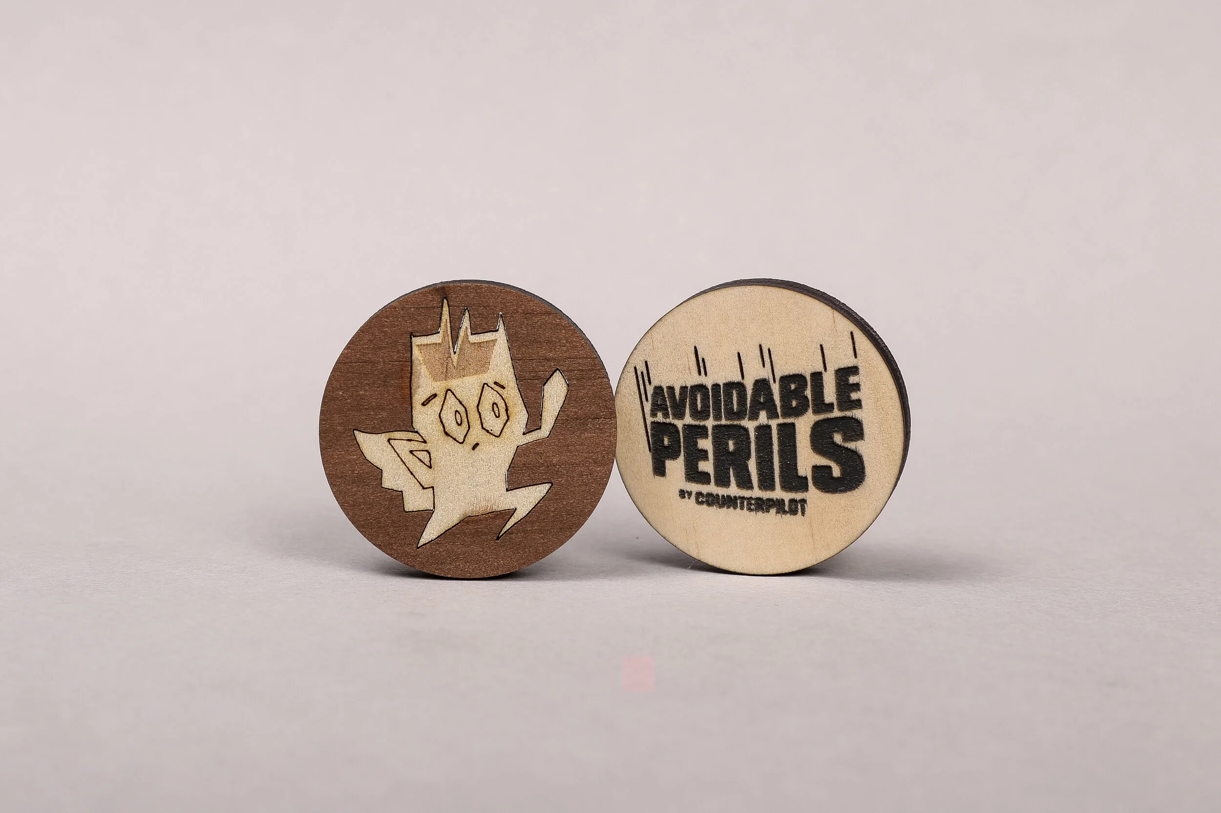 Fantaser - Wooden Magnet