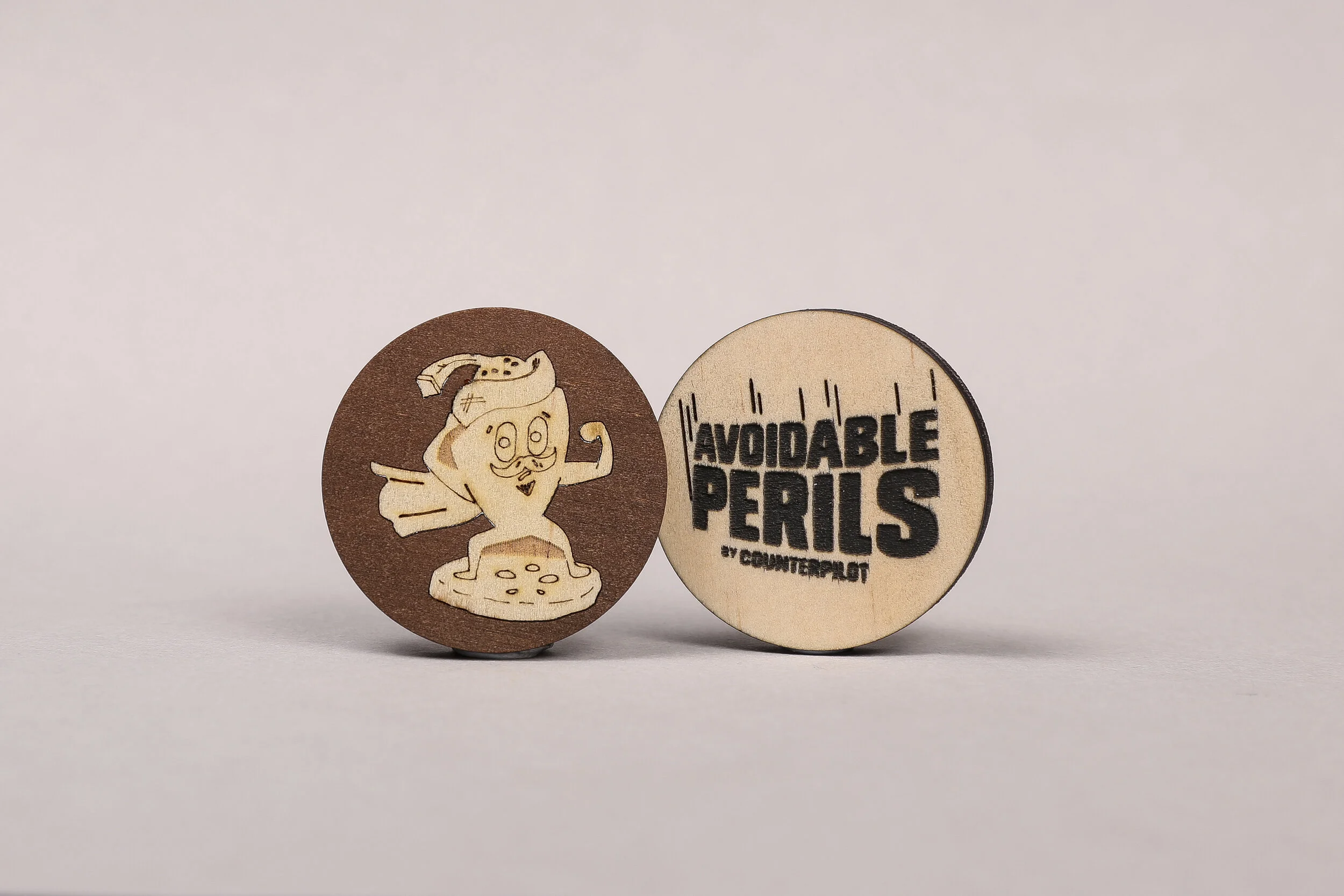 Biscuiteer - Wooden Magnet