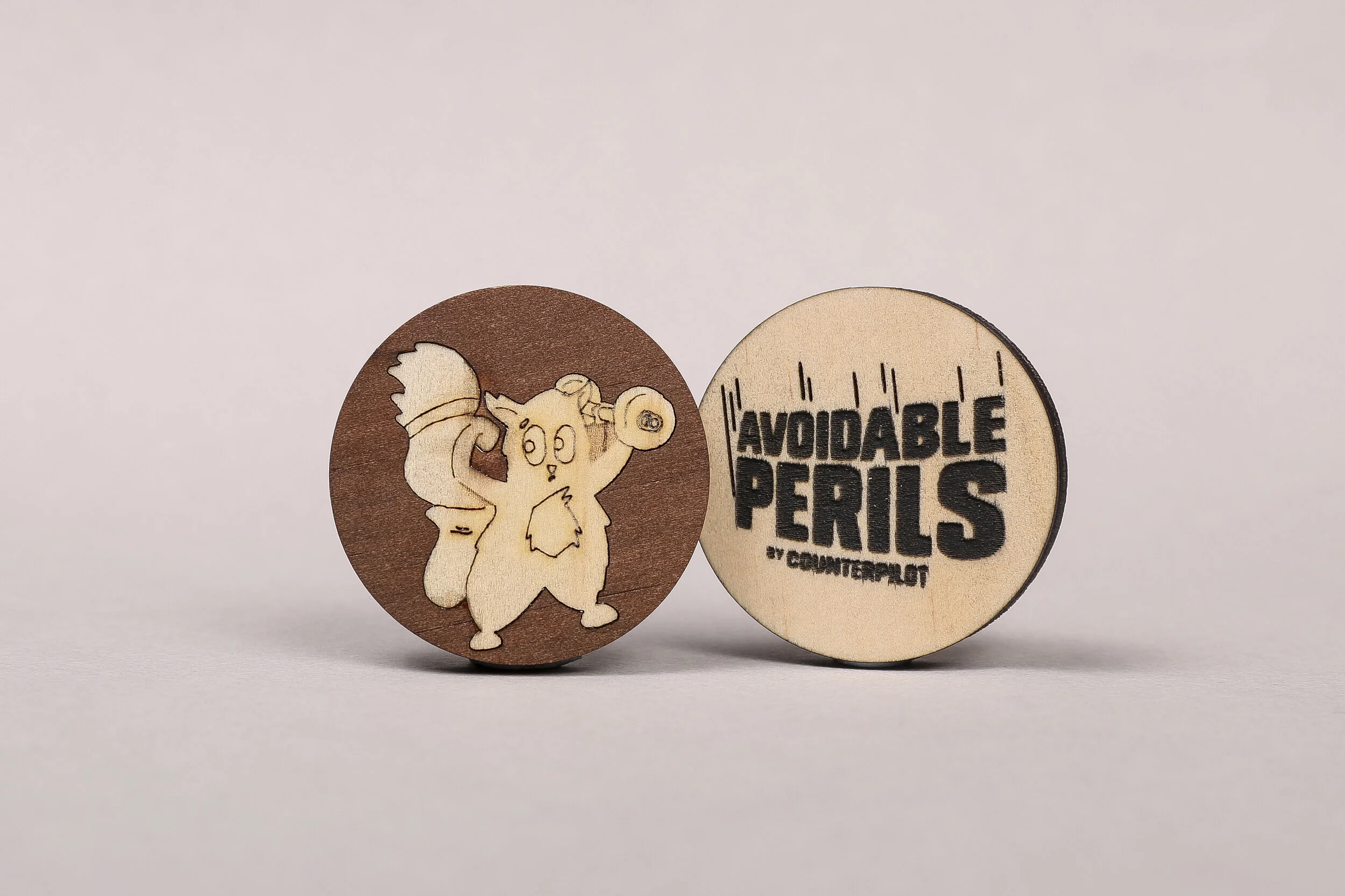 Gympossum - Wooden Magnet