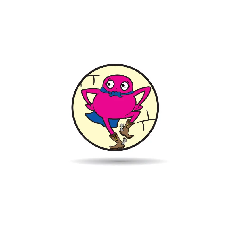 Bootman - Enamel Pin