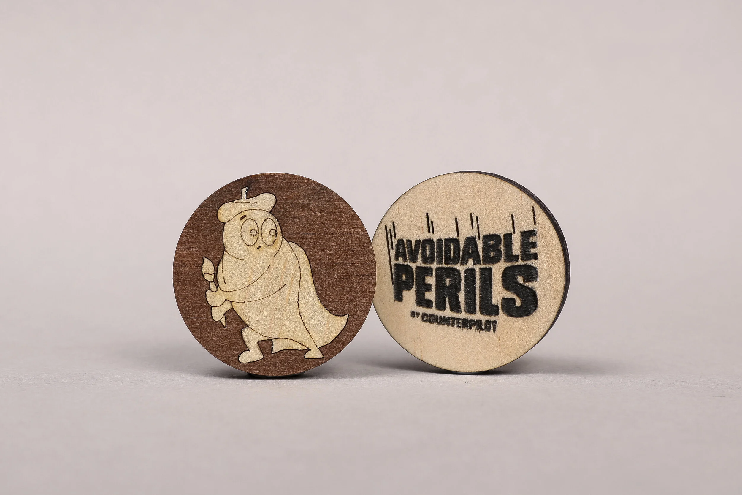 Van Glow - Wooden Magnet