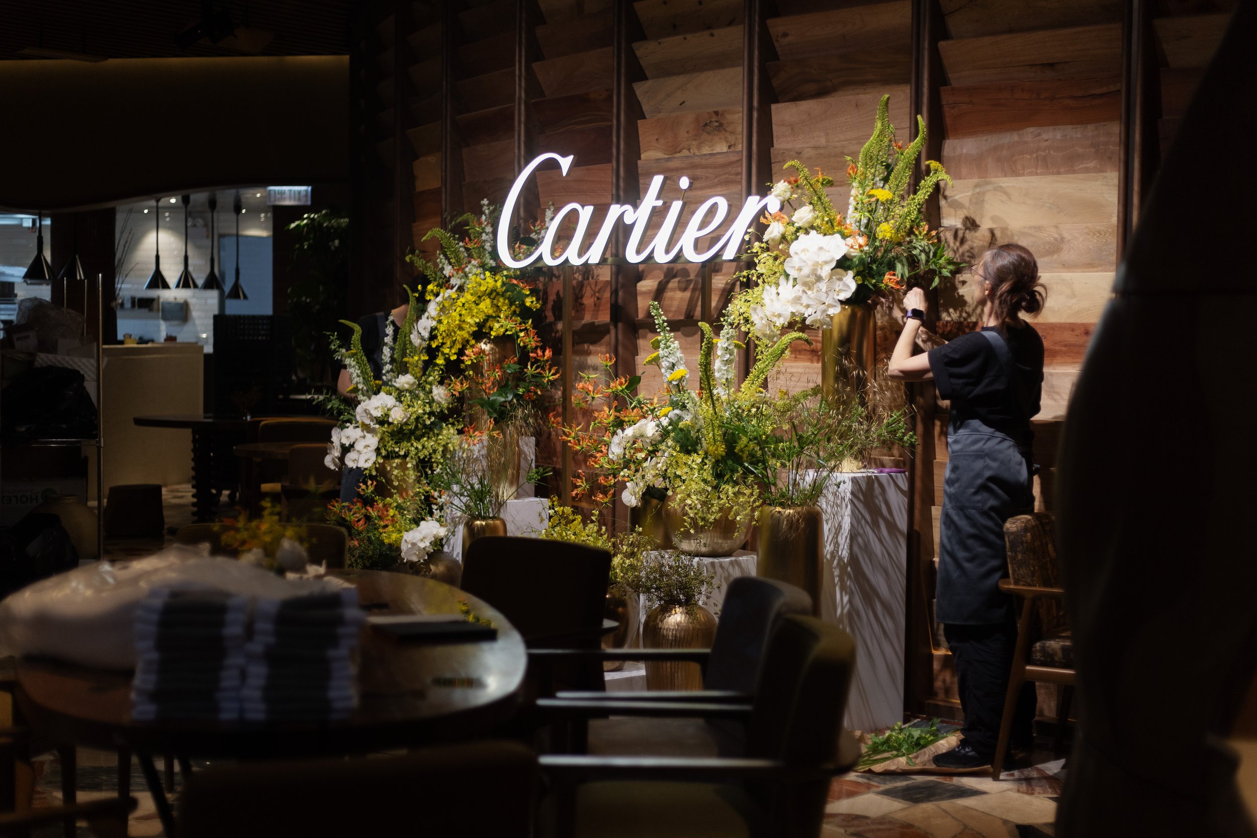 Floral Decorations for a Private Event at Roganic