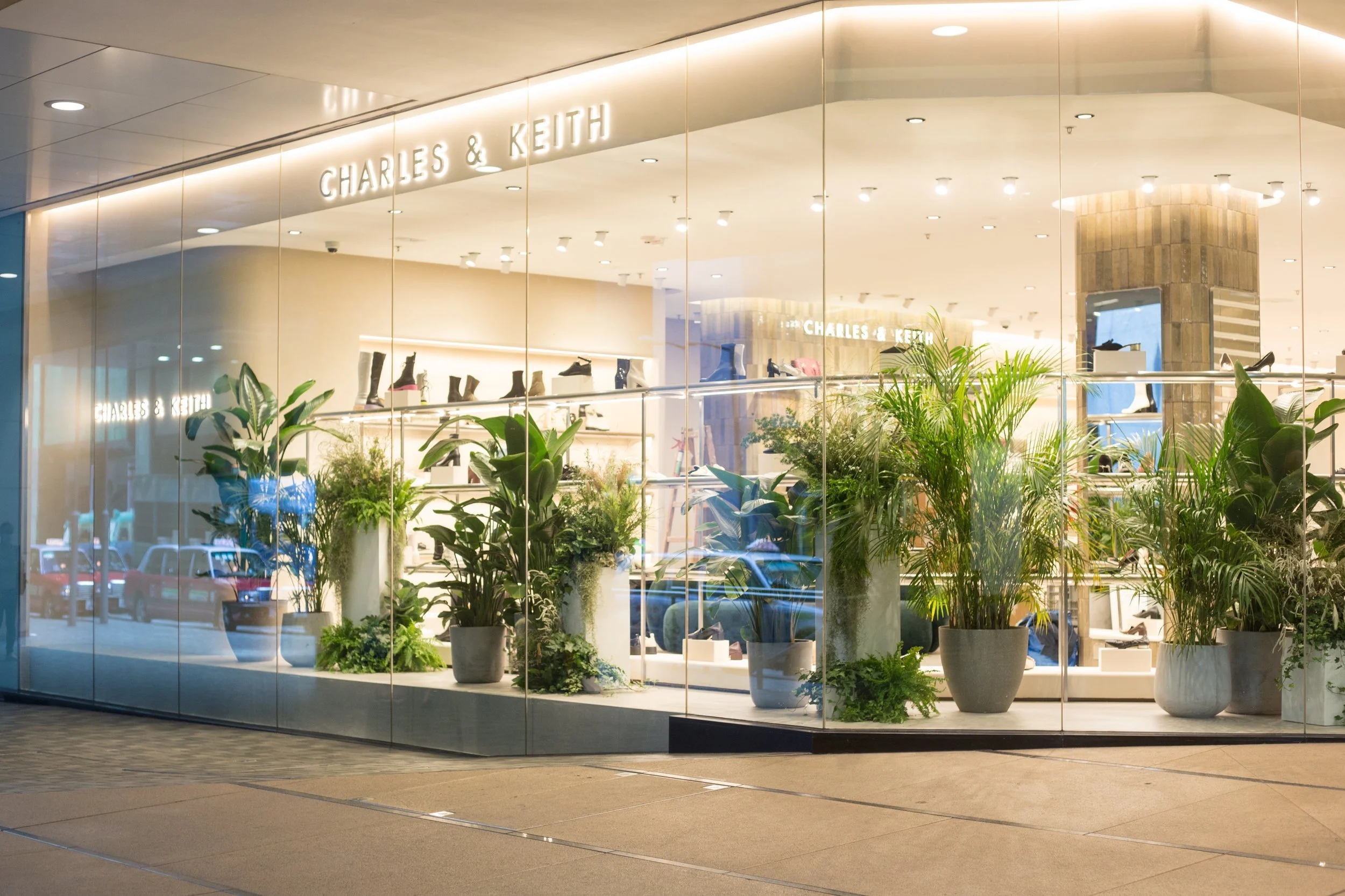 Charles & Keith Window Display
