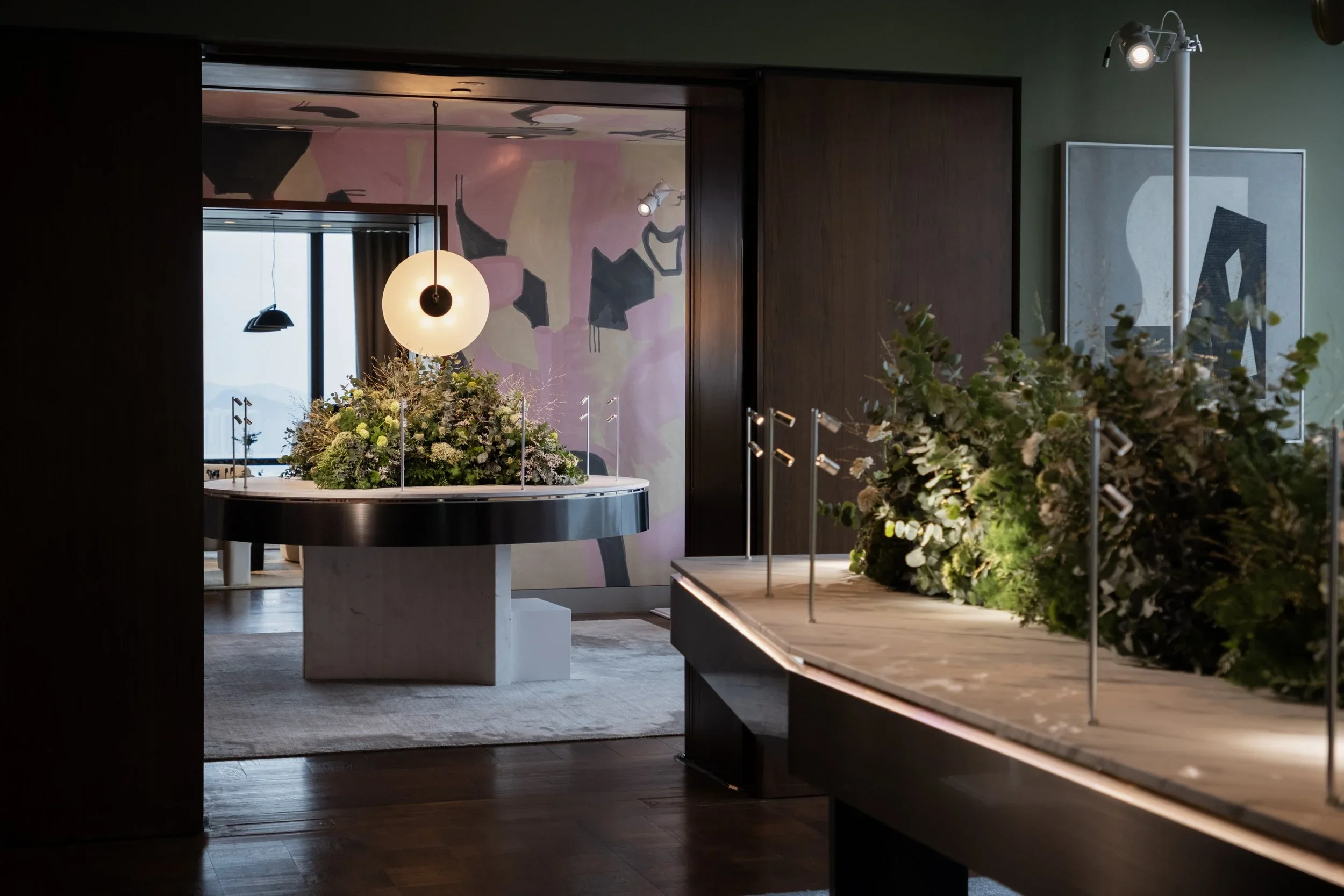 Floral Decorations for a Private Event at Carlyle & Co.