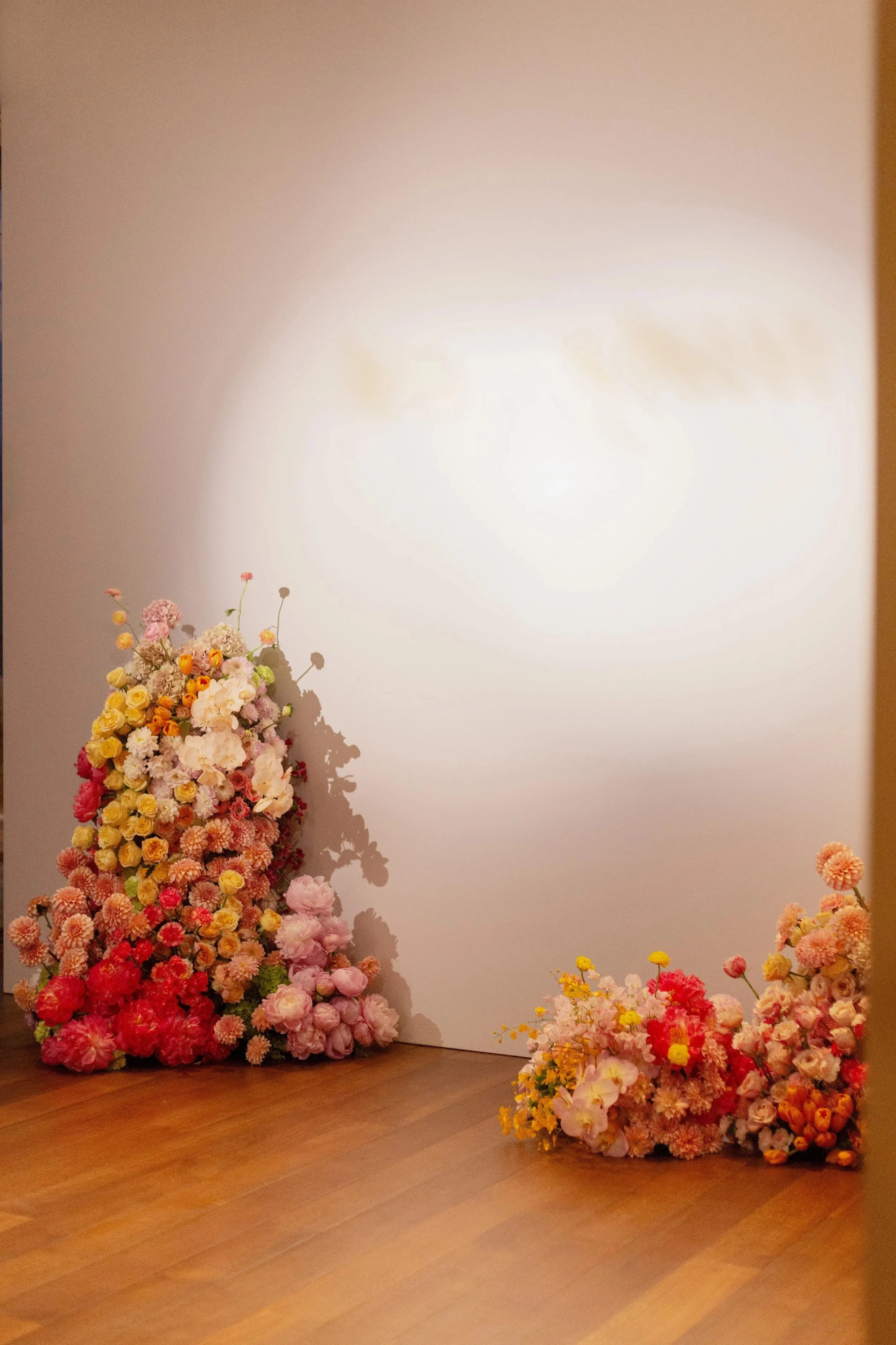 Floral Sculpture for a Private Event Welcoming Area