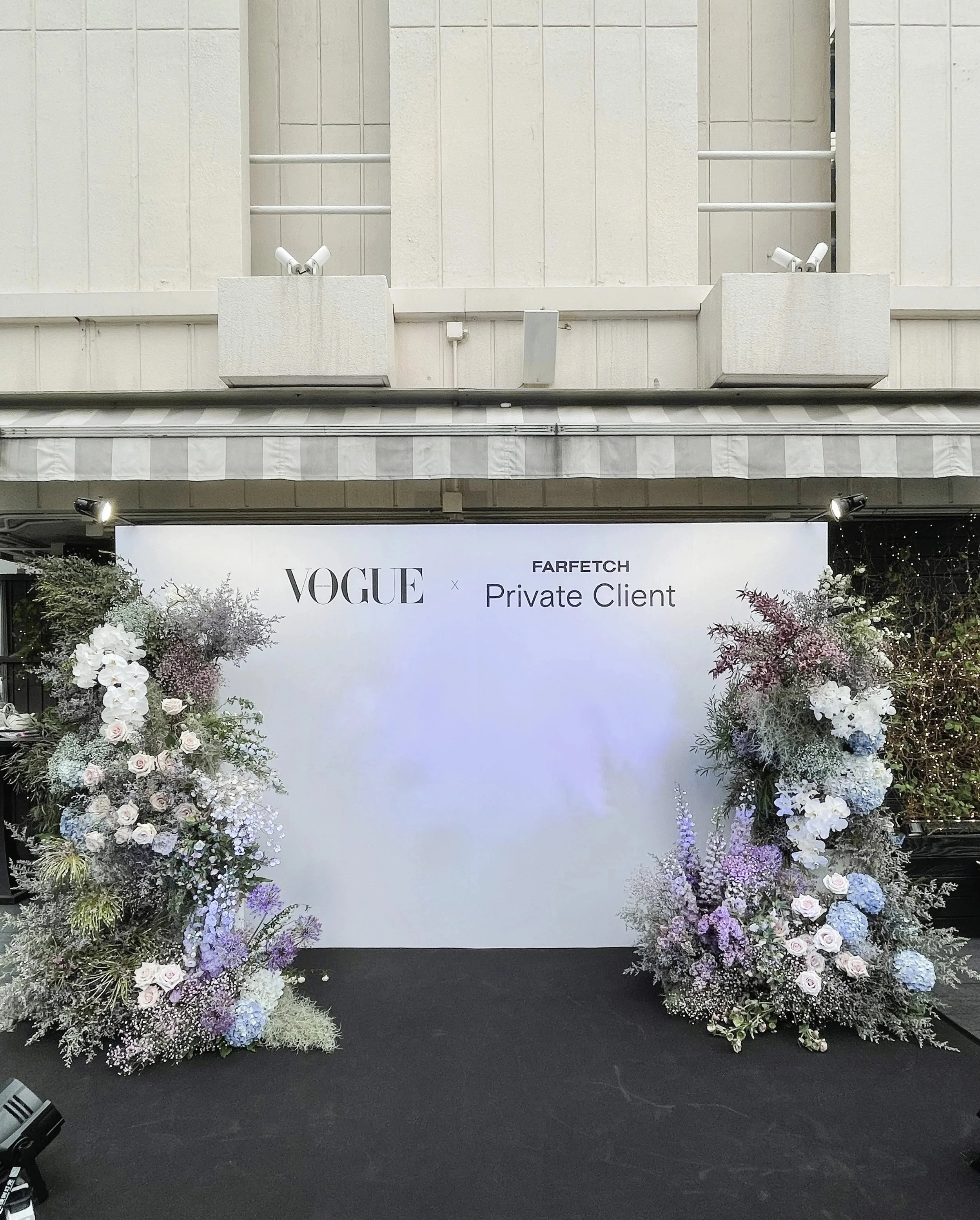 Floral Decorations for VIP Event at SEVVA