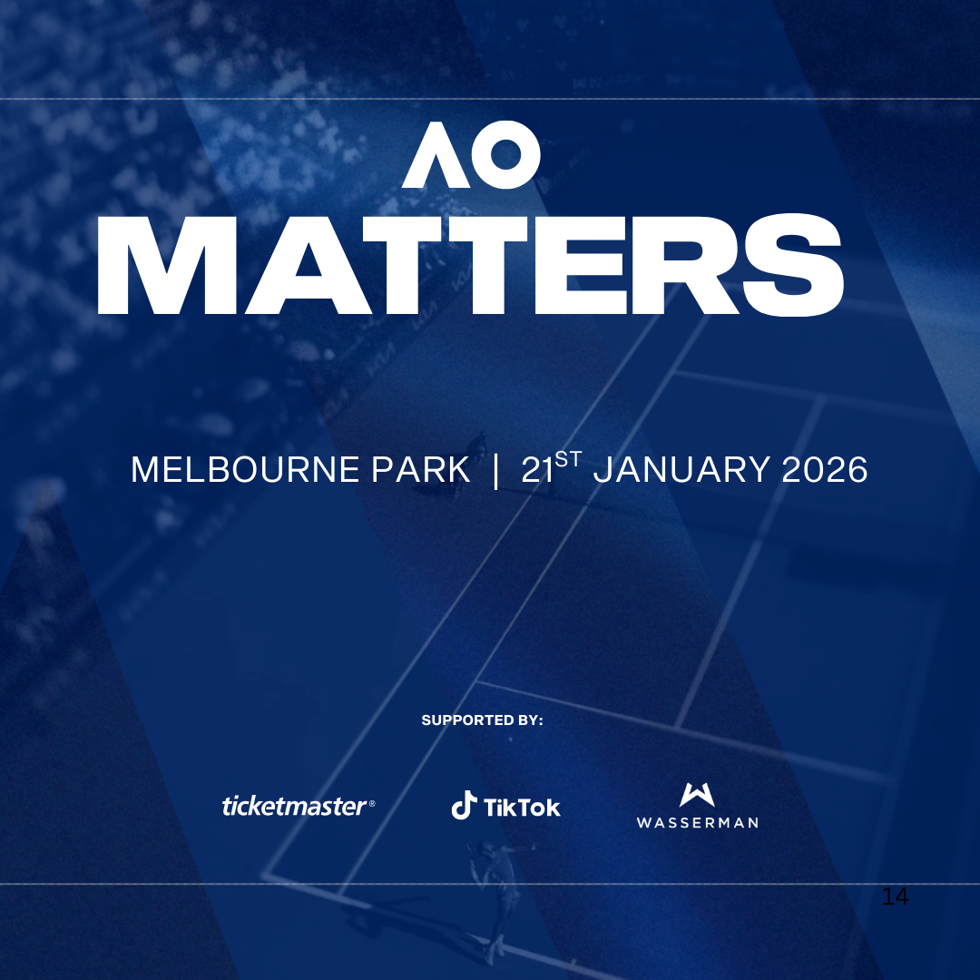 AO Matters: A global marketing leadership format the Australian Open