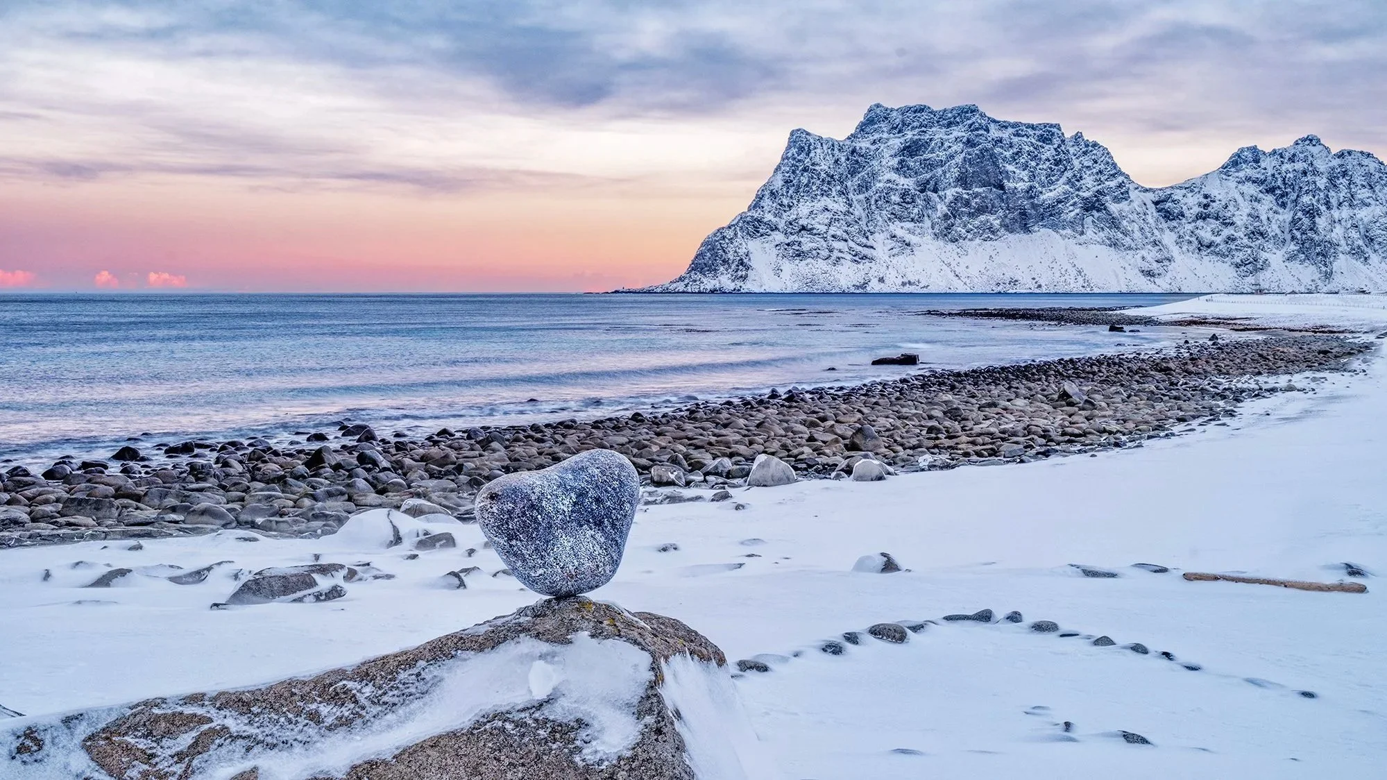 Utakliev Beach at Dawn