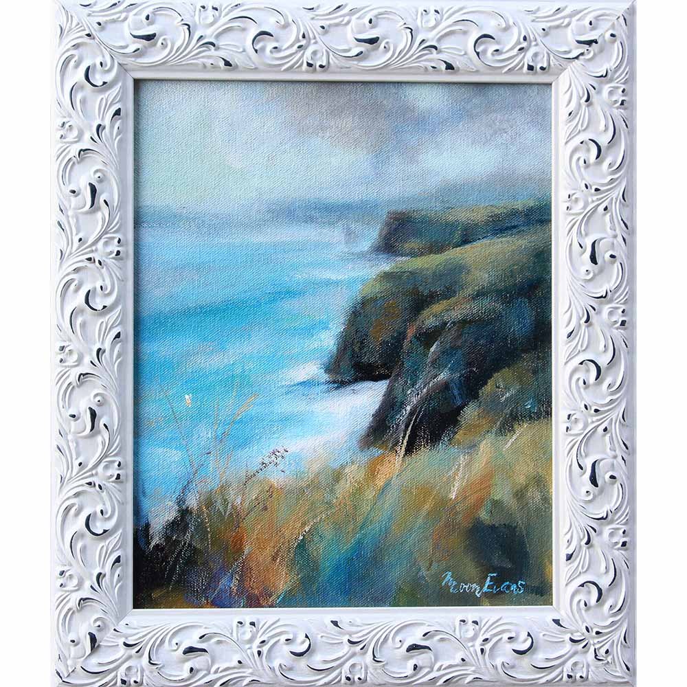 Coastal Cliffs 8" x 10" Framed