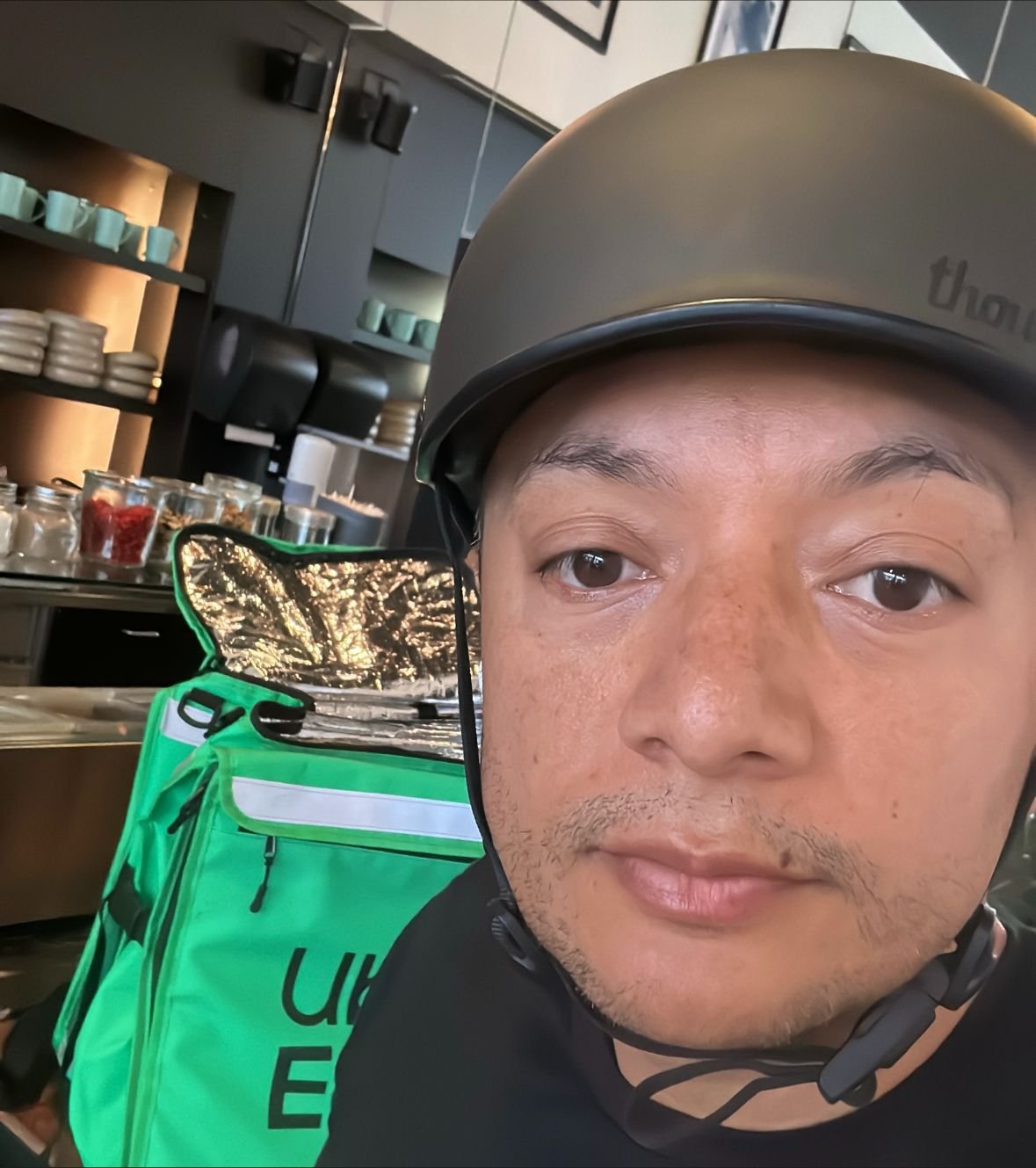 Alan Frei Uber Eats Driver