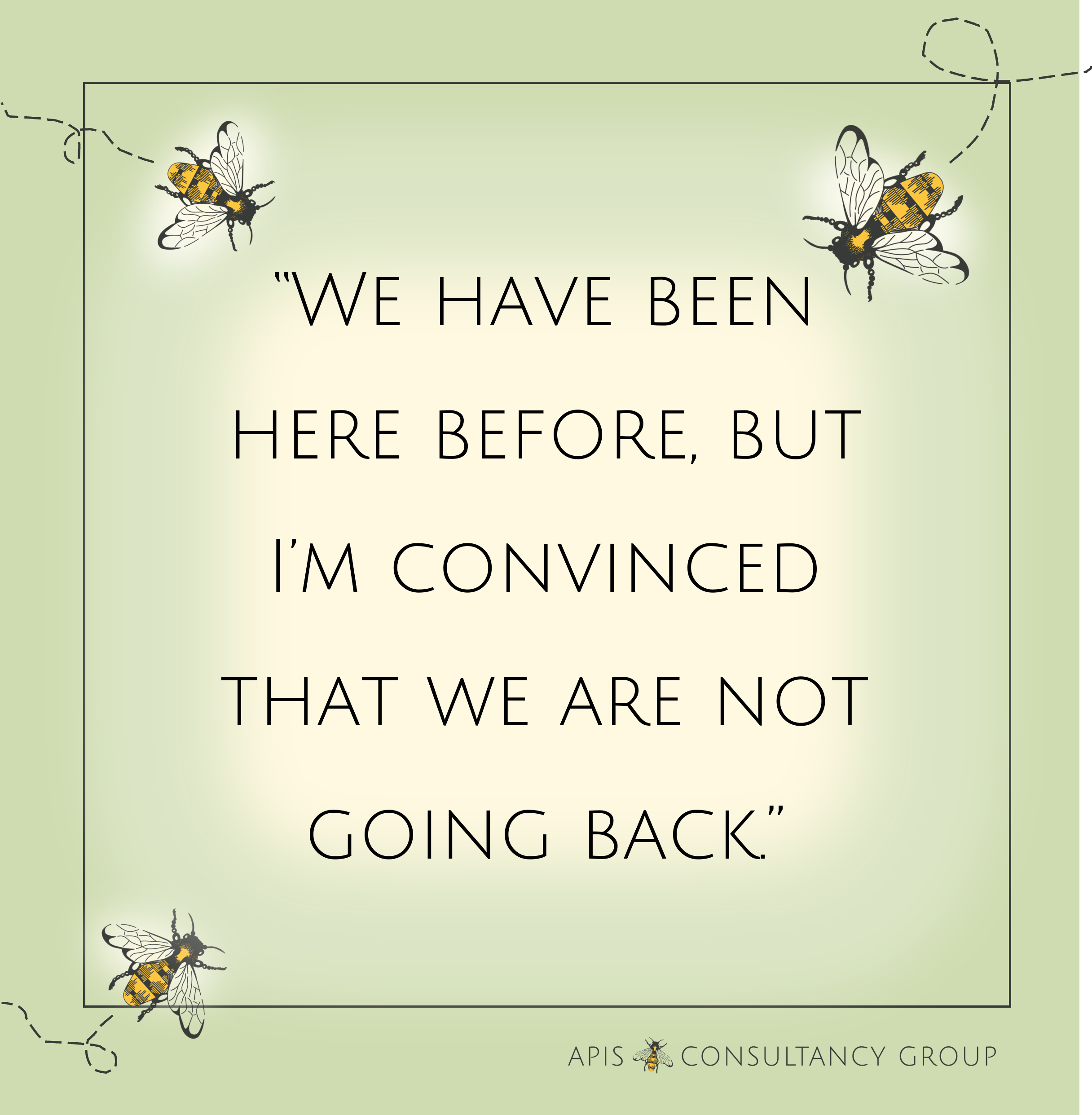 Pay attention, lead, move forward