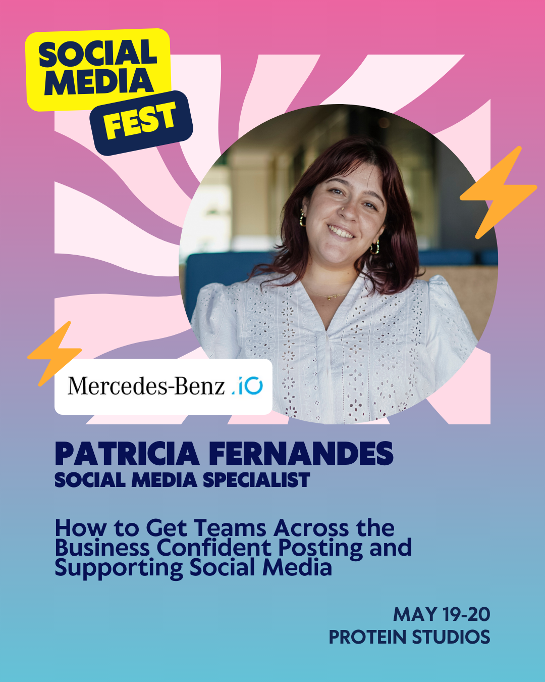 Patricia Fernandes from Mercedes Benz IO