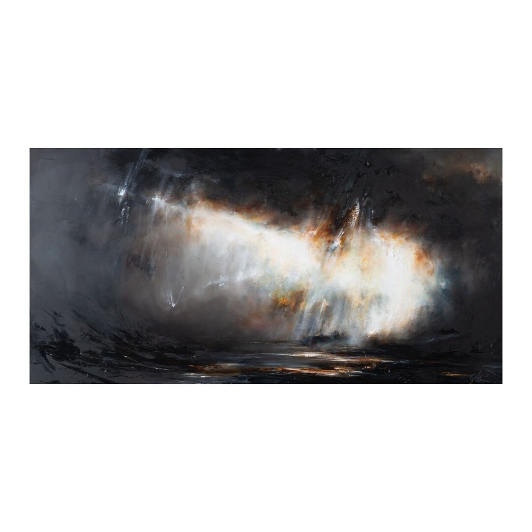 It's finally finished! 
Step into the captivating abyss of Ady Wright's latest masterpiece, &quot;The Hand of God,&quot; where darkness meets divine illumination in a mesmerising William Turner style. Against the obscure landscape of the Whitby headl