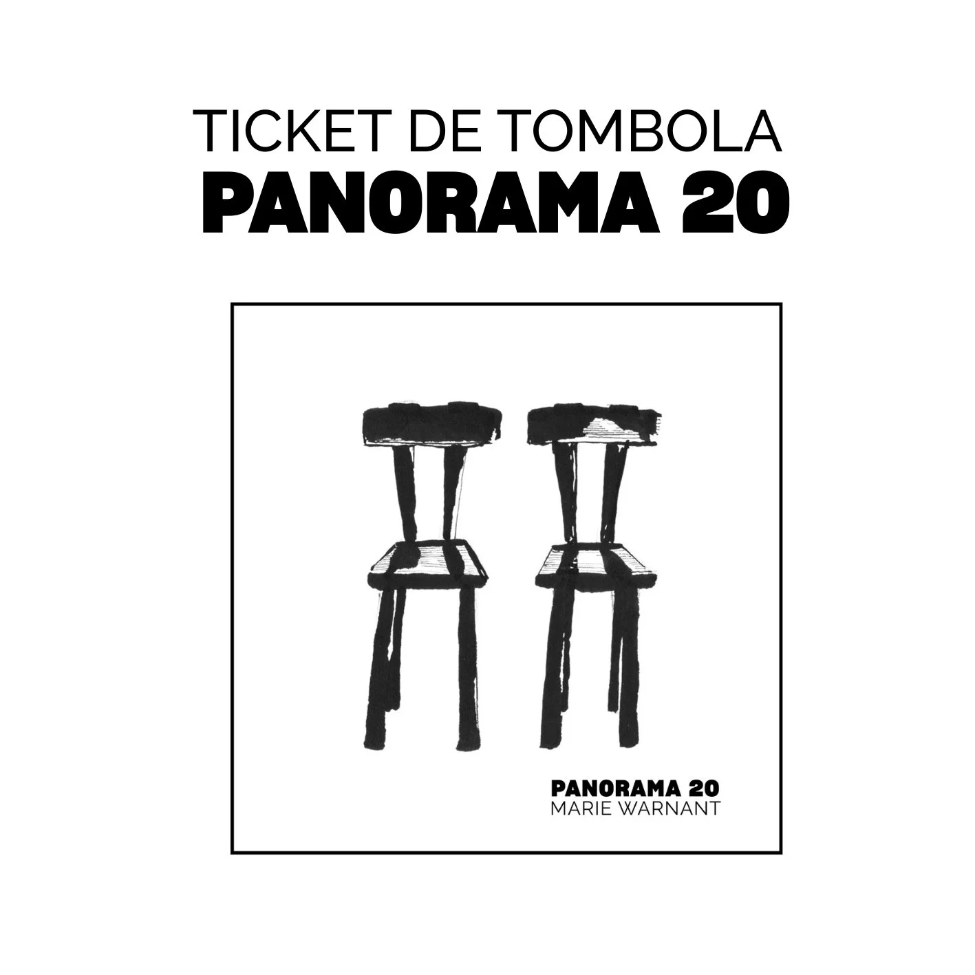 Ticket de Tombola "PANORAMA 20"