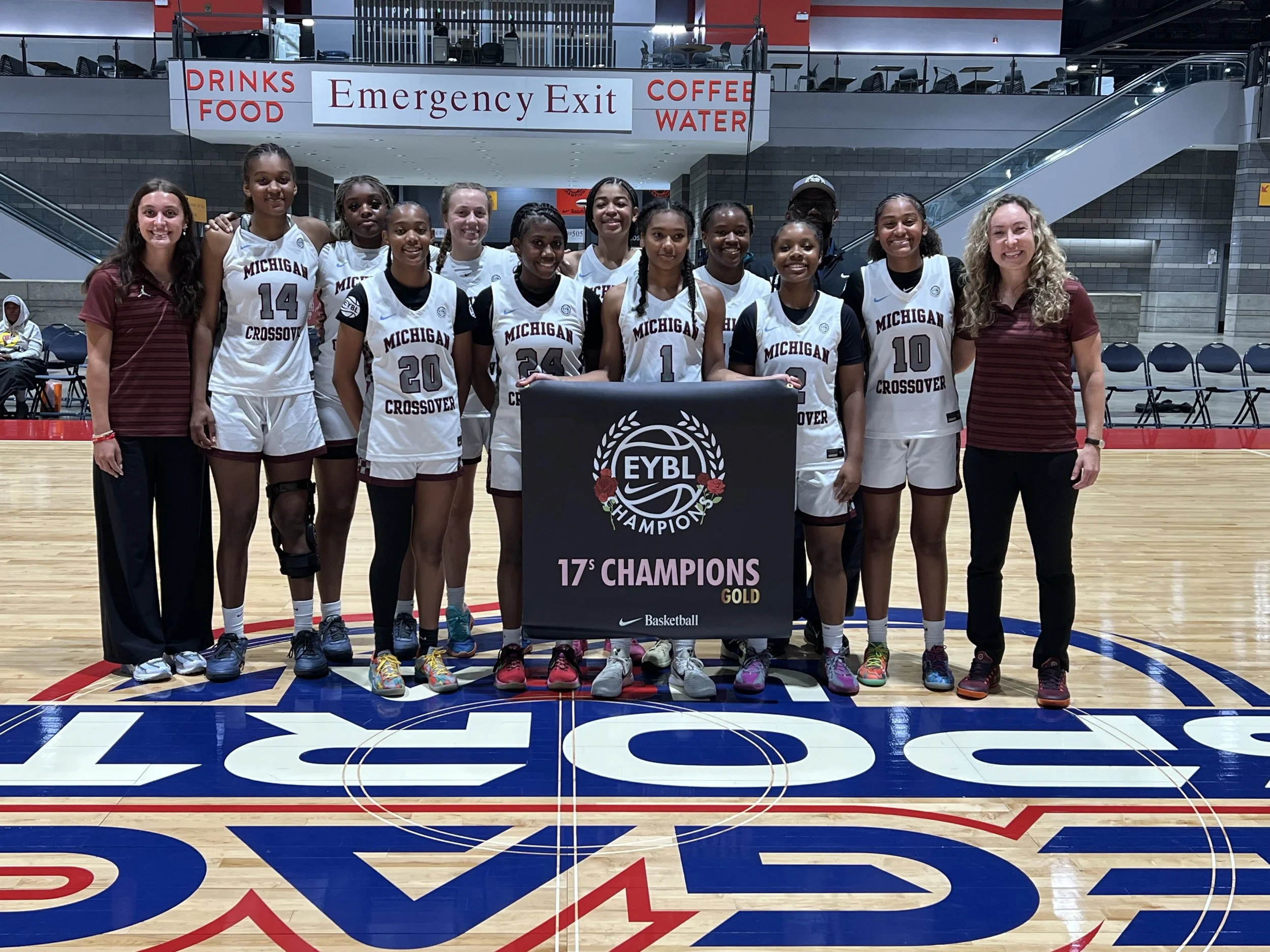 17U Nike EYBL Champions League Gold Championship Team - 2026