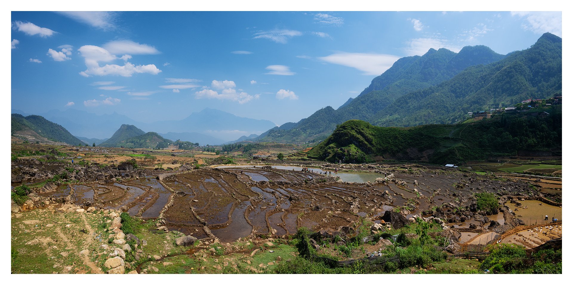 A valley near the China-Vietnam border