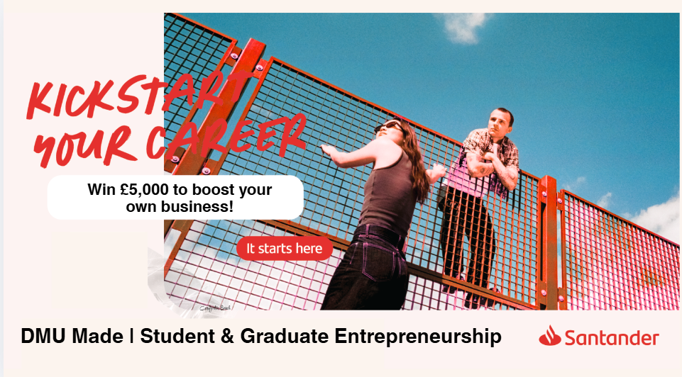 DMU trio win £5,000 each to kickstart their businesses