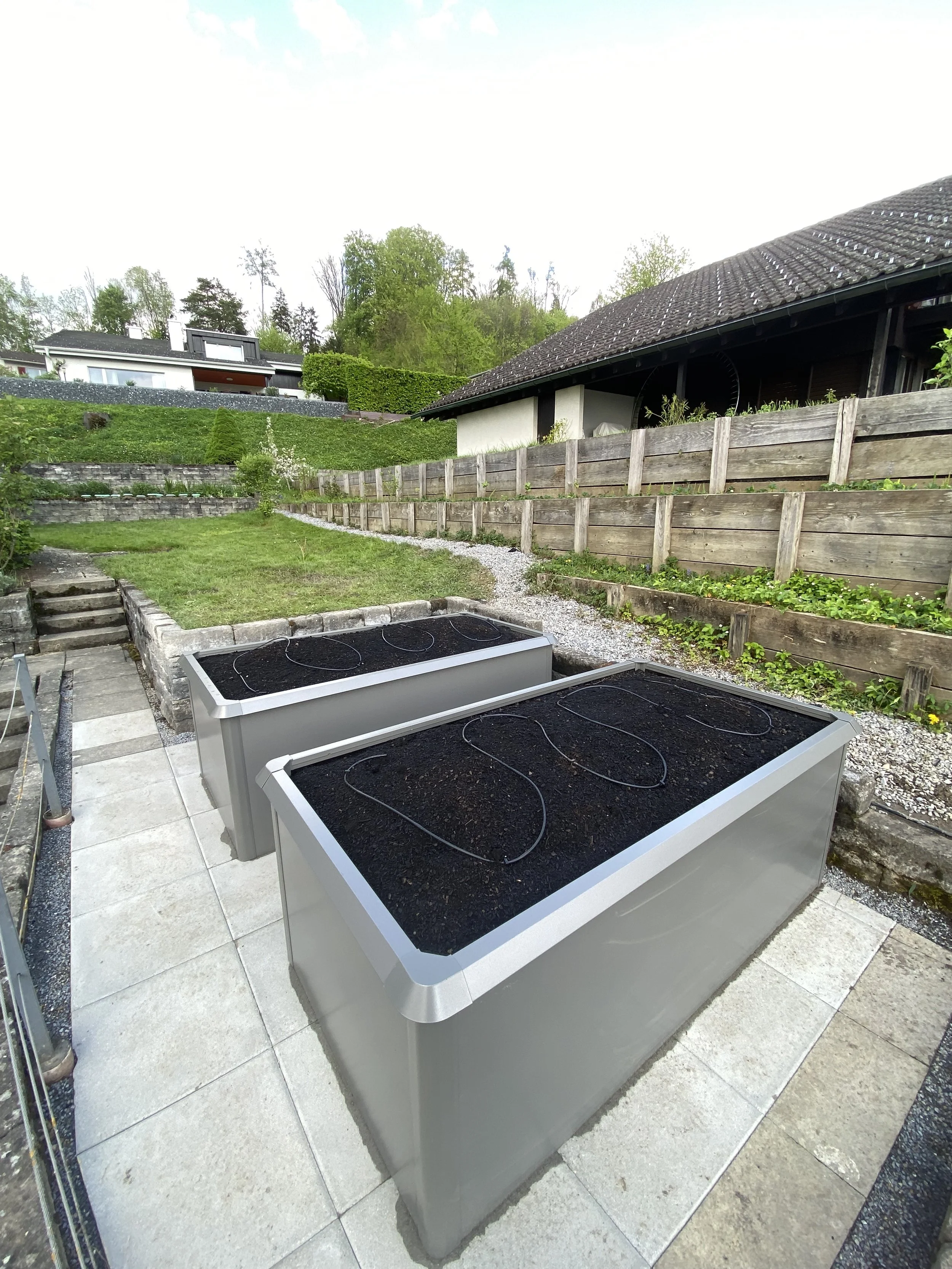 Biohort Hochbeet friss gefüllt