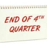 End of 4th Quarter