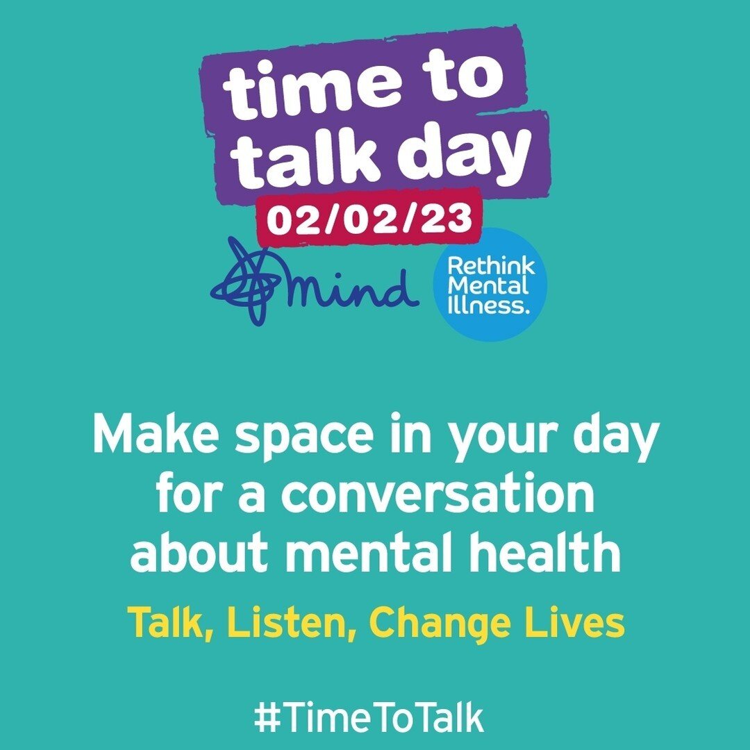 Time to Talk Day takes place every February, and we need your help to get everyone talking about mental health.⁠
⁠
Talking and listening about mental health has the power to change lives. Each conversation we have contributes to reducing mental healt