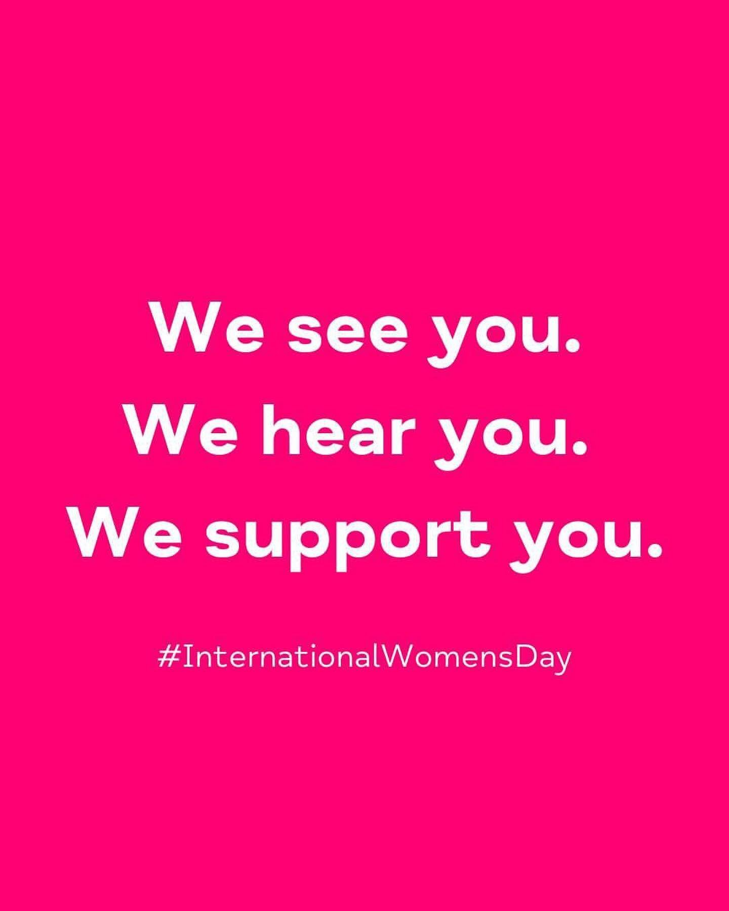 This #InternationalWomensDay we&rsquo;re celebrating all women. We&rsquo;d be lying if we said the last few years had been kind to women, so let's take today to appreciate the steps women have taken, and recognise the fight we still have ahead ✊

We 