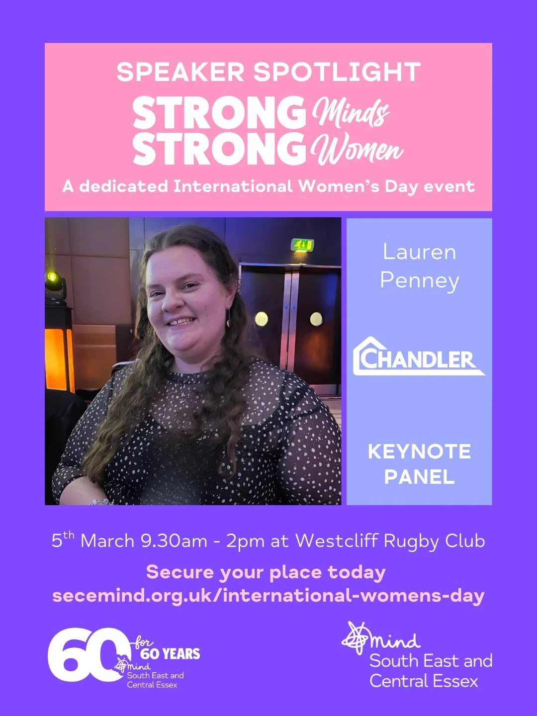 We&rsquo;re excited to introduce our final keynote panel speaker for Strong Minds, Strong Women &mdash; Lauren Penney from Chandler Materials.

As a 4th generation member of the Chandler family, Lauren has carved out her own path in a male-dominated 