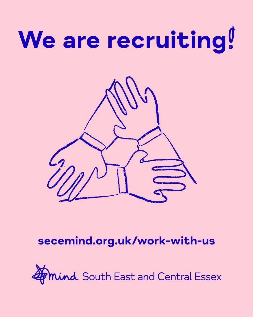 ⭐ Would you like to work for your local mental health charity? ⭐

We currently have a vacancy for a Floating Support Worker 👀

Our Floating Support Service is expanding to Chelmsford! We are looking for an experienced, passionate mental health profe