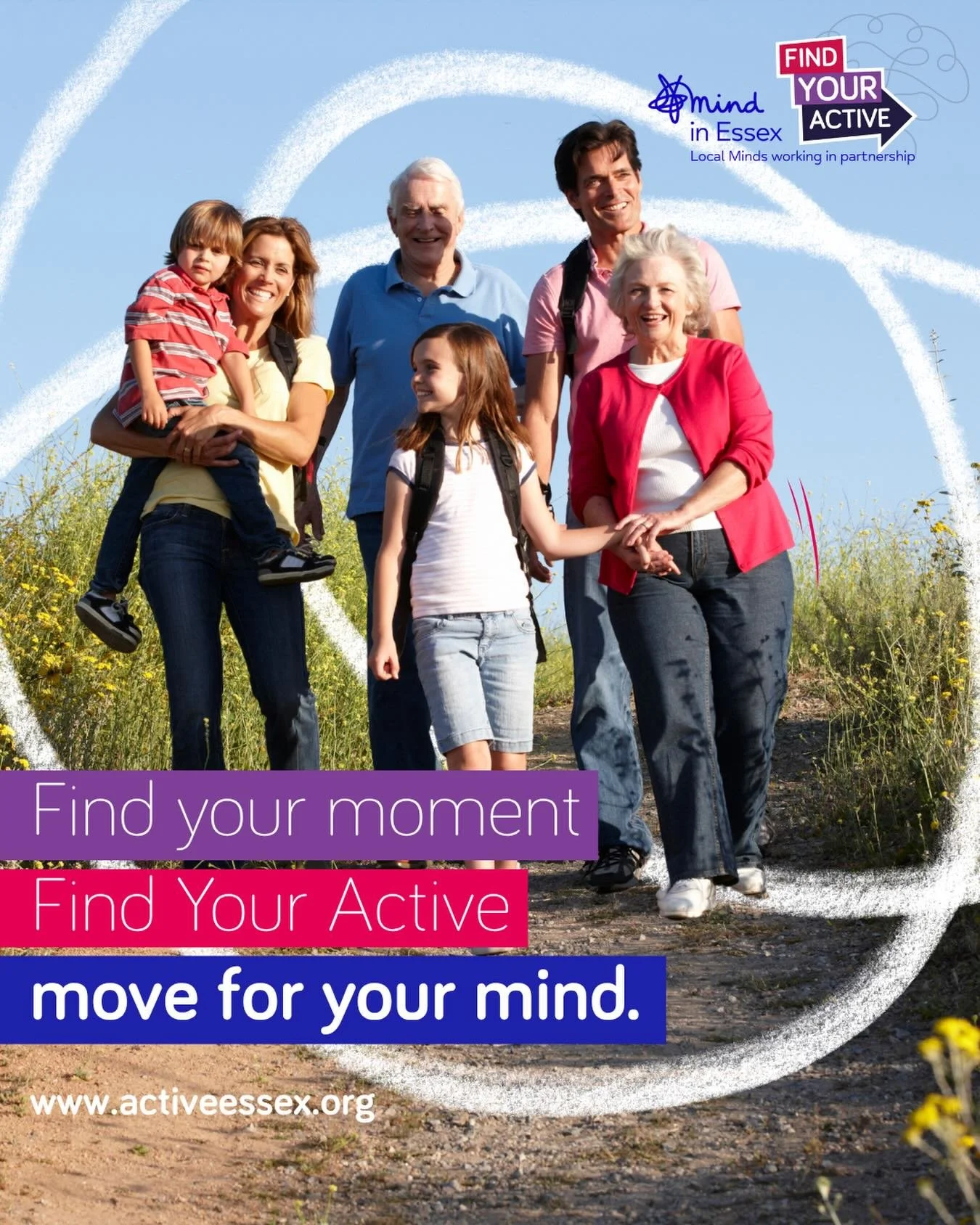 Feeling constantly on the go? 

Work, family, finances and everyday pressures can drain your energy before you even notice it. But small bursts of movement, like a walk between meetings or a stretch before the school run, can help clear your head and