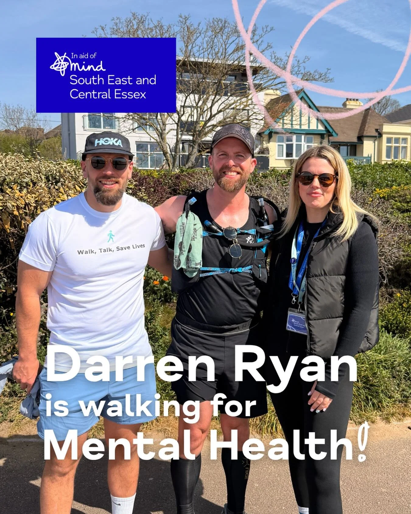 Every step tells a story.

Today we met Darren Ryan @lifelinecoachingandmentoring who is taking on an incredible challenge walking 16 miles a day for 16 days all to raise funds for our CrossFit Teens project in partnership with CrossFit Rayleigh.
 
T